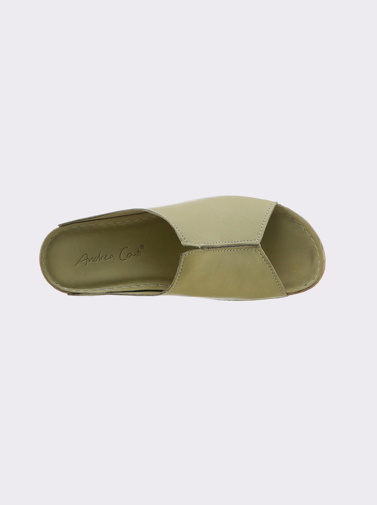 Andrea Conti slippers - pistache