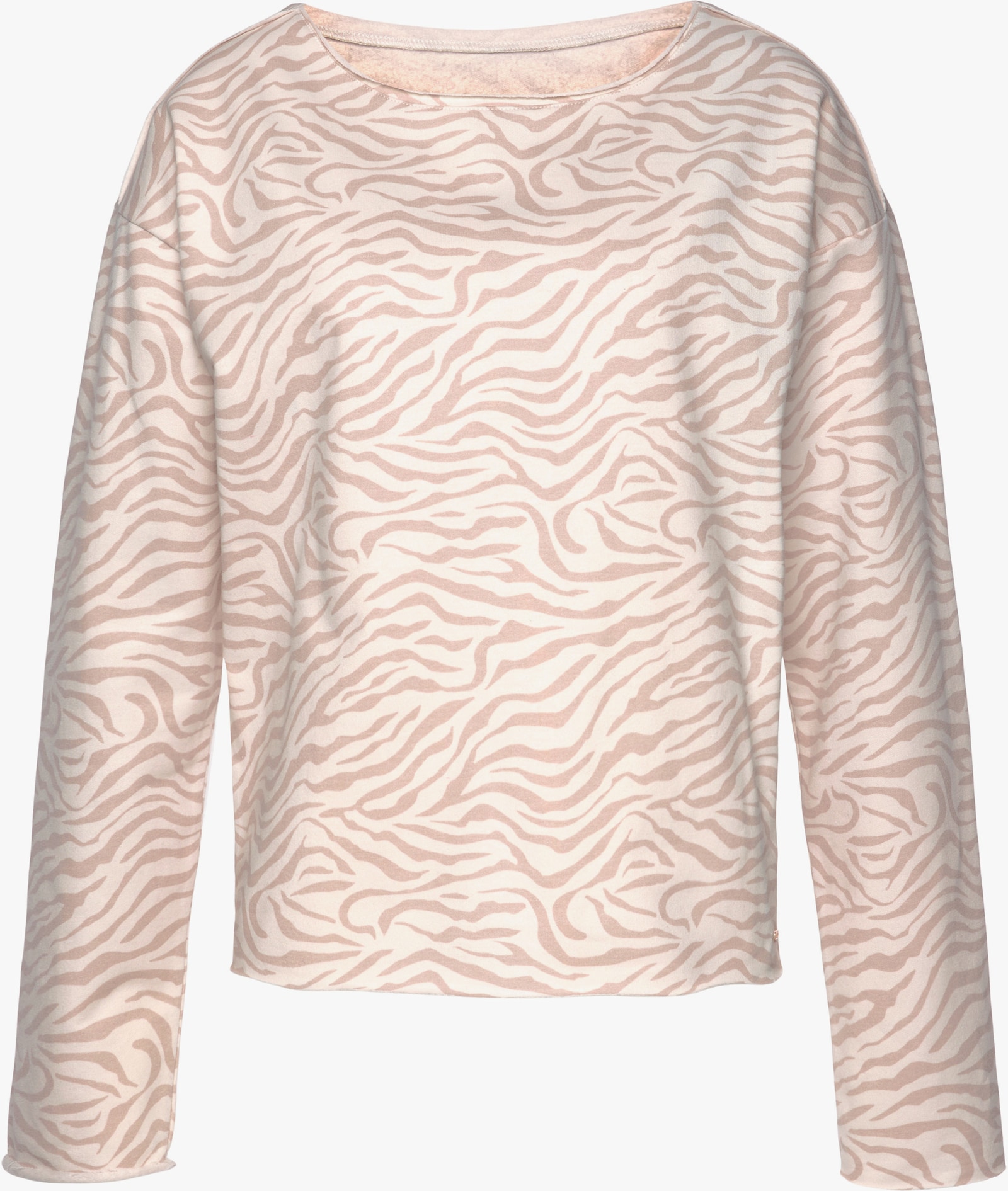 LASCANA Sweatshirt - nougat-beige