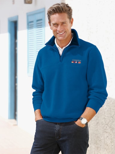 Catamaran Fleecepullover - royalblau