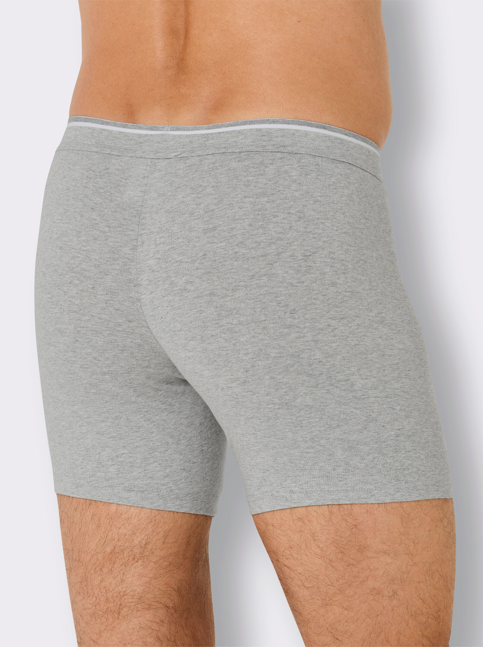 wäschepur men Longpants - grau-meliert