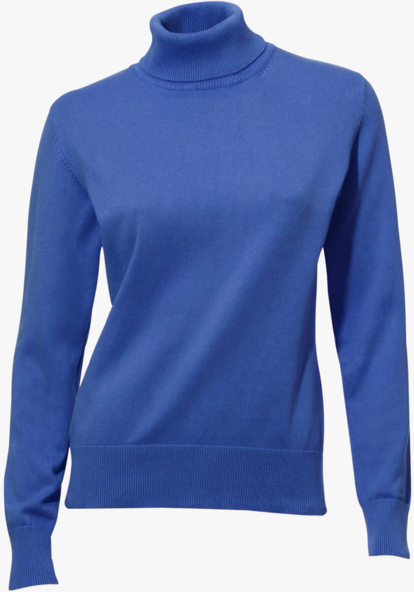 heine Rollkragenpullover in Feinstrick-Qualität - royalblau