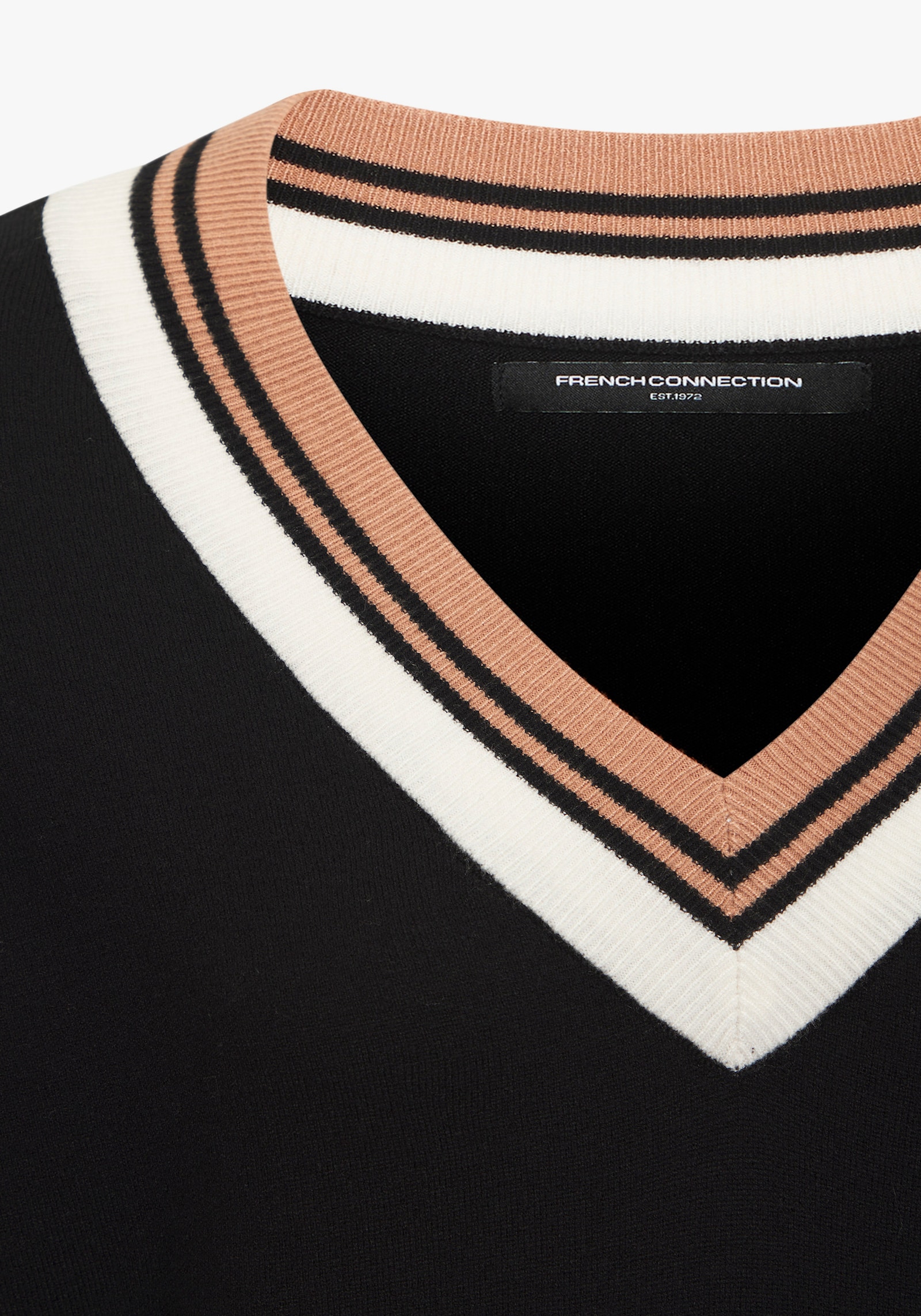 French Connection Pull en tricot - noir