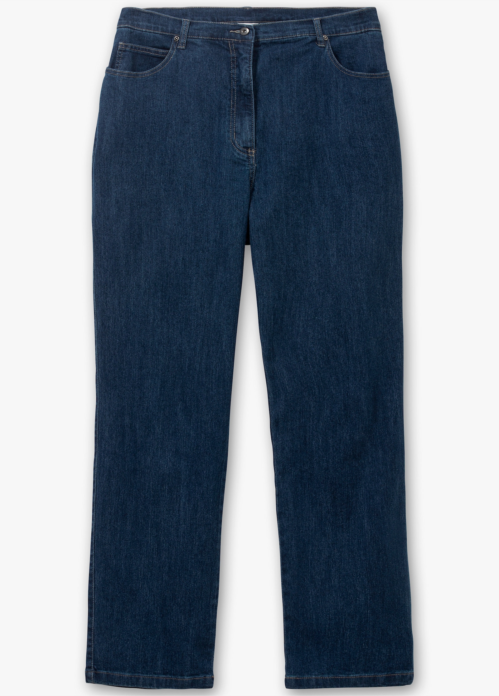 5-Pocket-Jeans mit Stretch-Anteil - blue-stone-washed