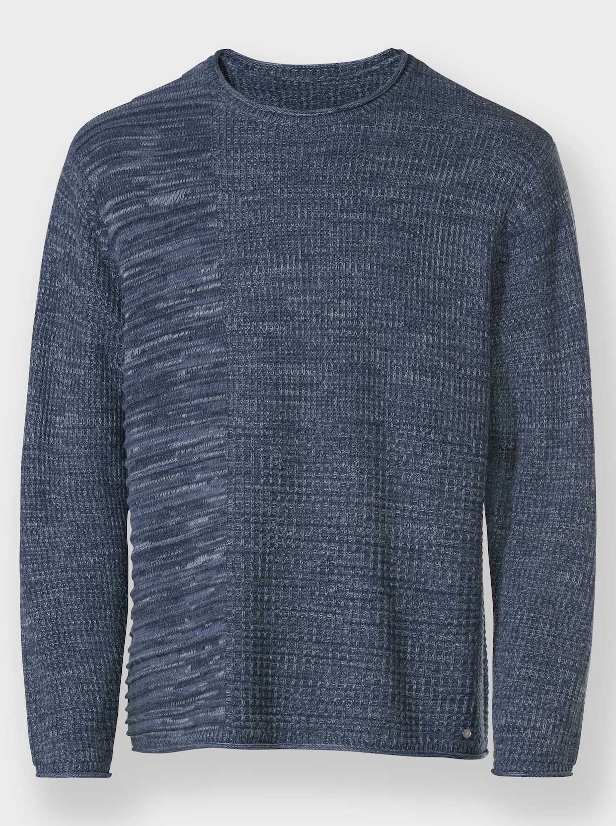 Marco Donati Pullover - rauchblau-meliert