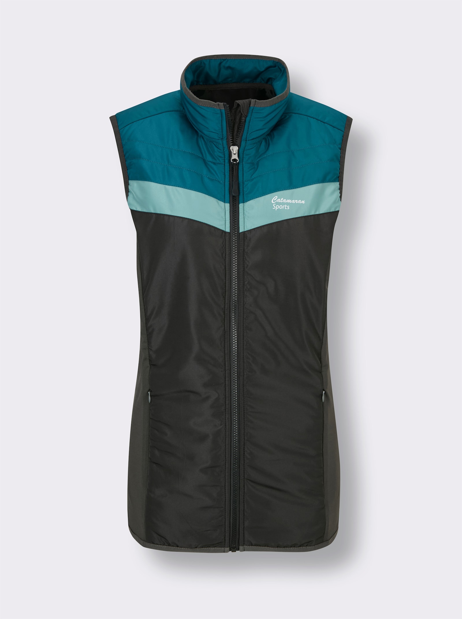 Catamaran Sports Steppweste mit elastischen Einsätzen - graphit