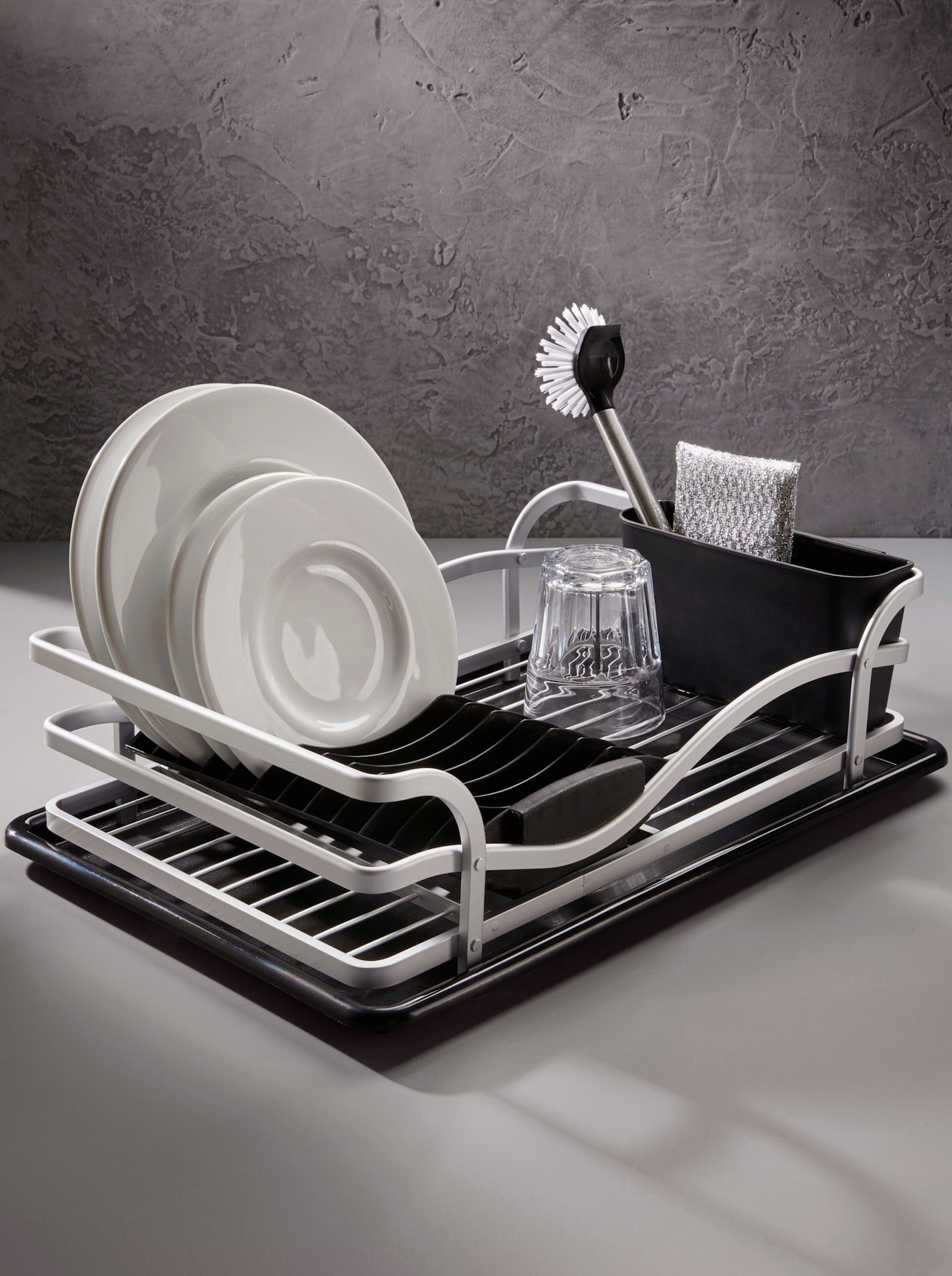 heine home Abtropfkorb - schwarz