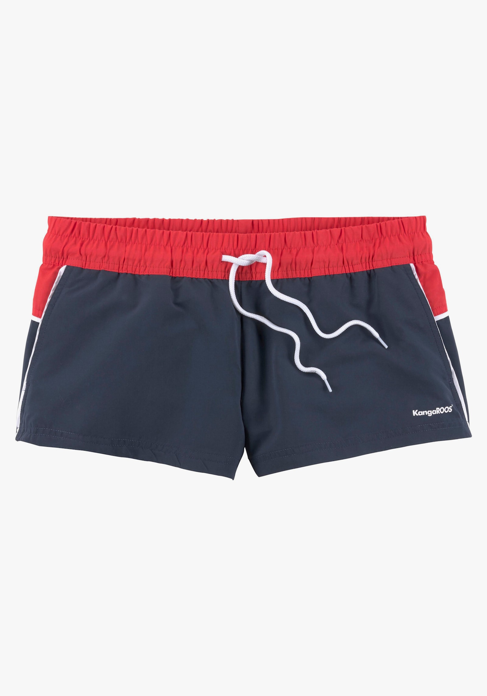 KangaROOS Badeshorts - marine-hellrot