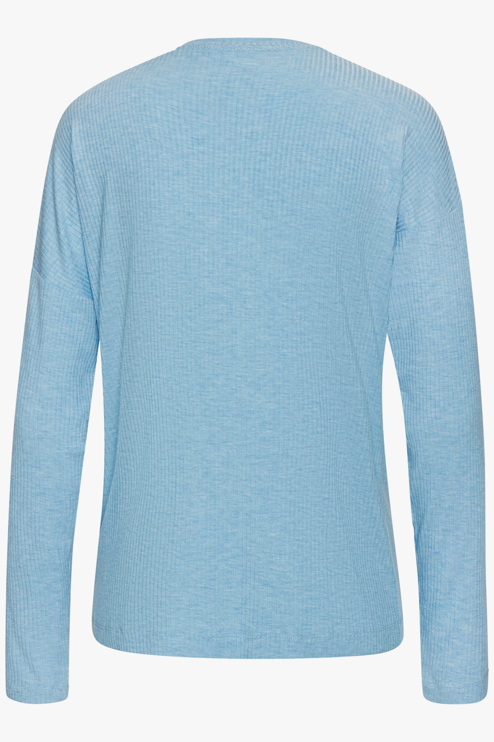 s.Oliver Pyjamaoberteil - hellblau-meliert