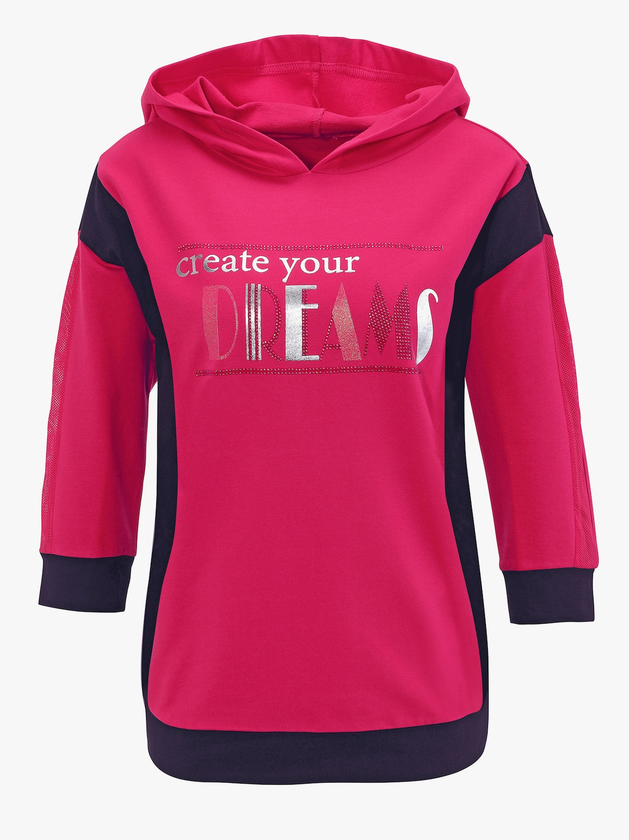 Sweatshirt - pink-marine