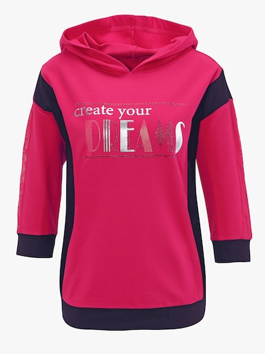 Sweatshirt - pink-marine