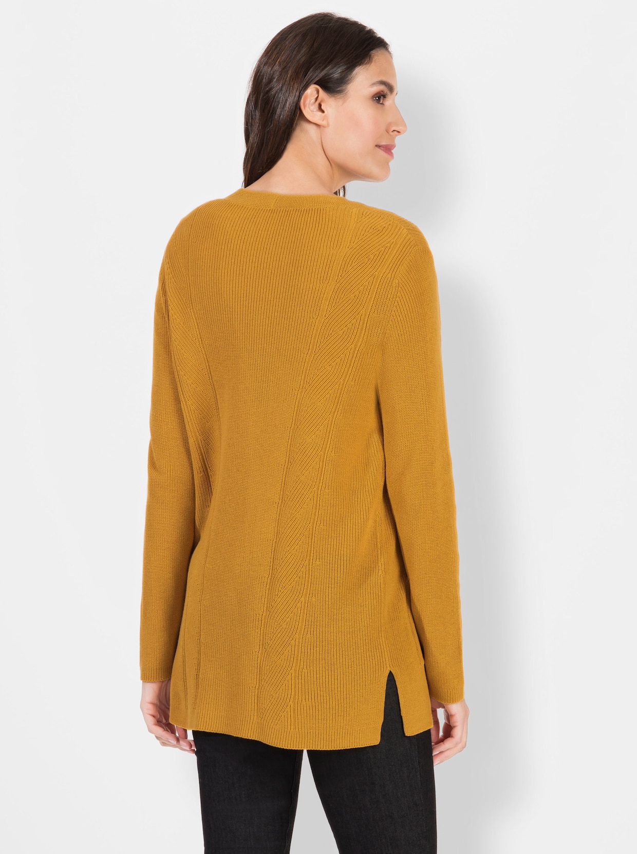 Cardigan - ocre