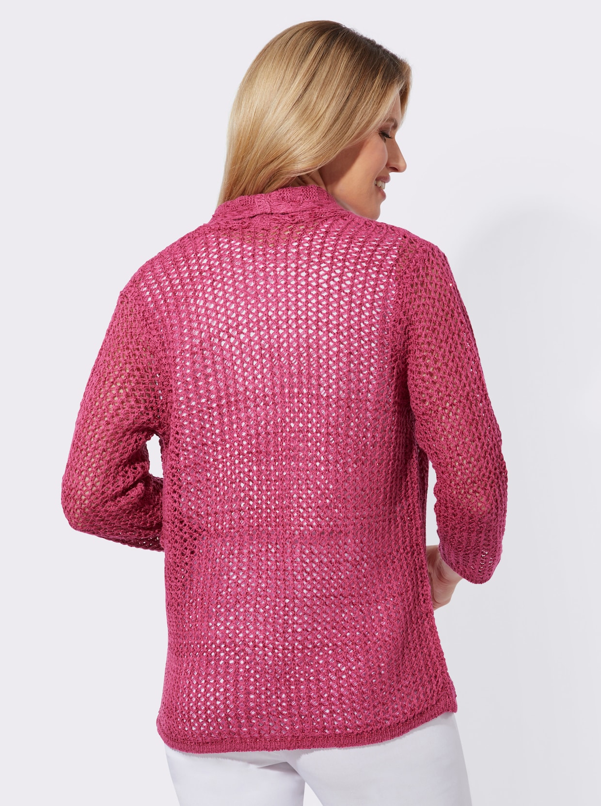 Cardigan - fuchsia