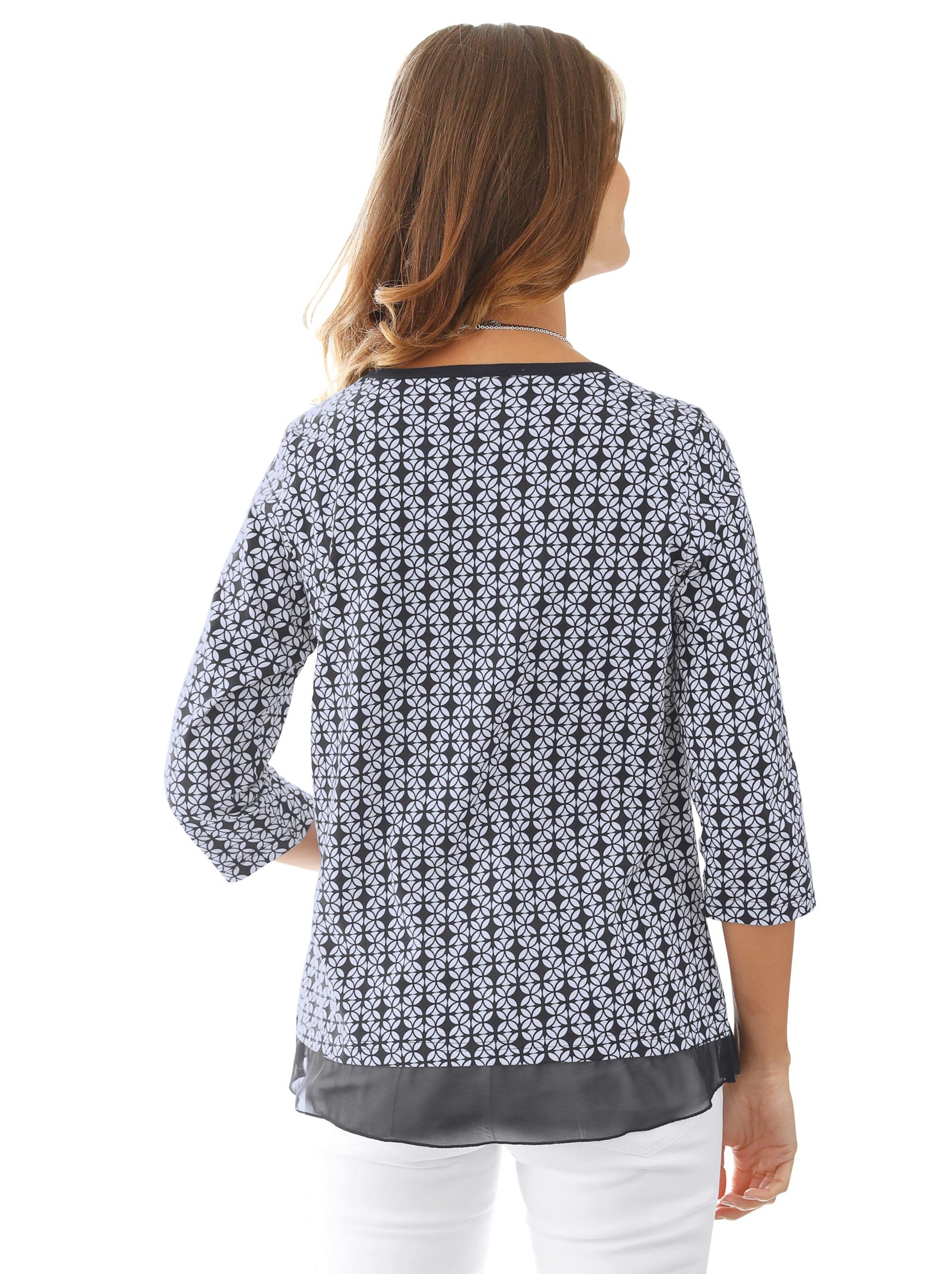 Shirt - schwarz-weiß