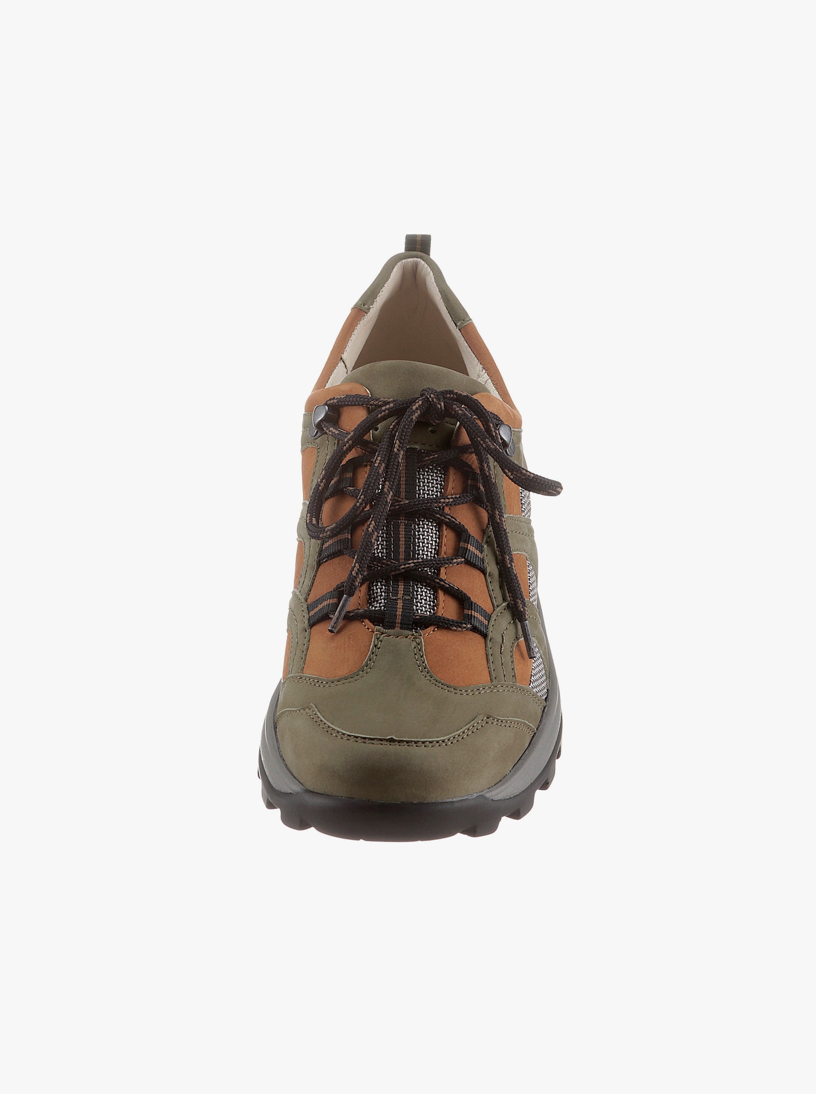 Waldläufer Schnürschuh - khaki-camel