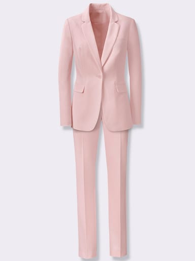 heine Hosenanzug mit seitlichen Taschen - hellrosé