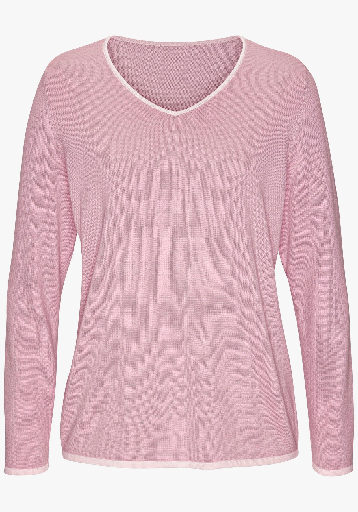 Vivance Pull à encolure en V - mauve-rose