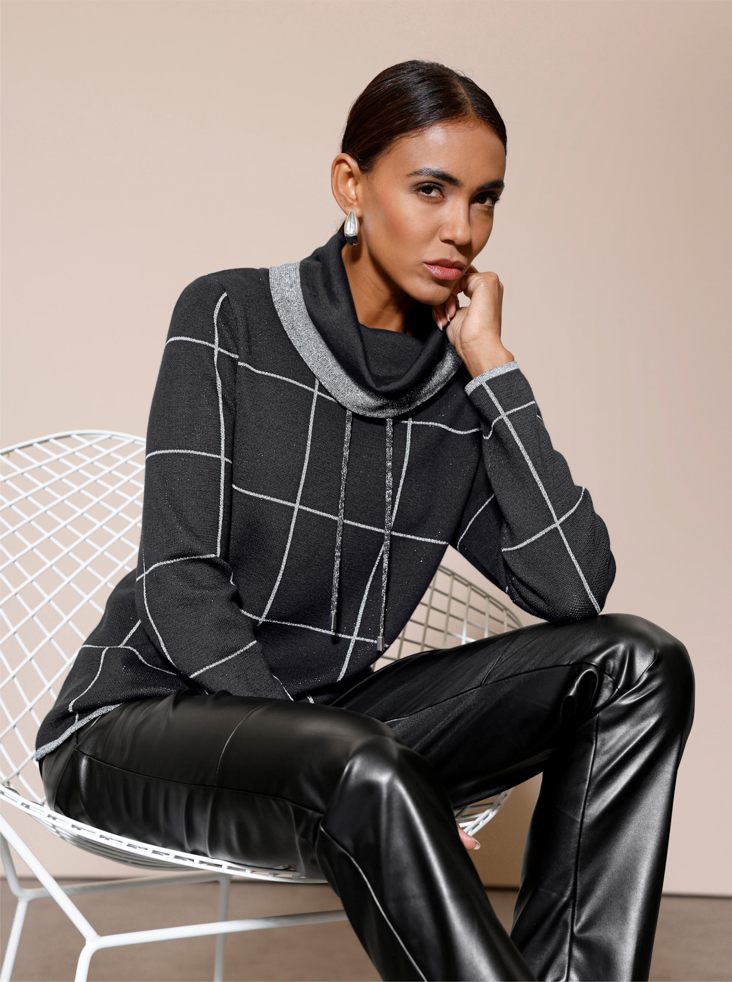 Jacquard-Pullover