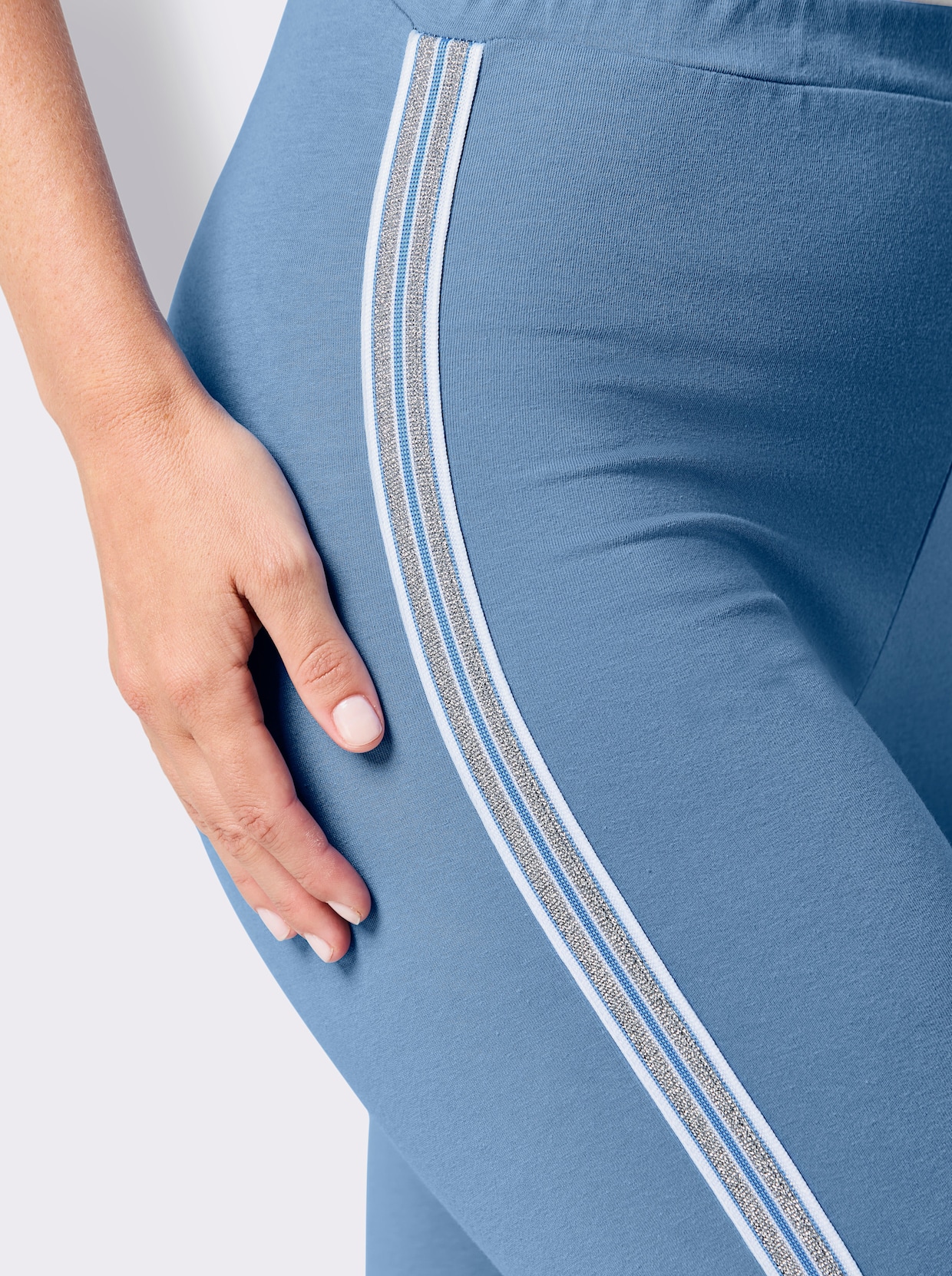 feel good Leggings - mittelblau