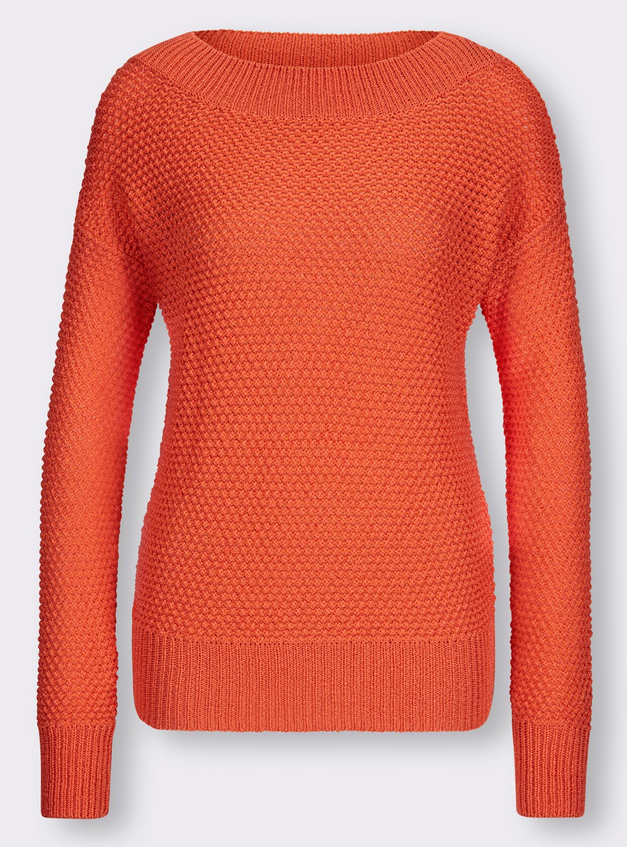heine Tricotvest - oranje