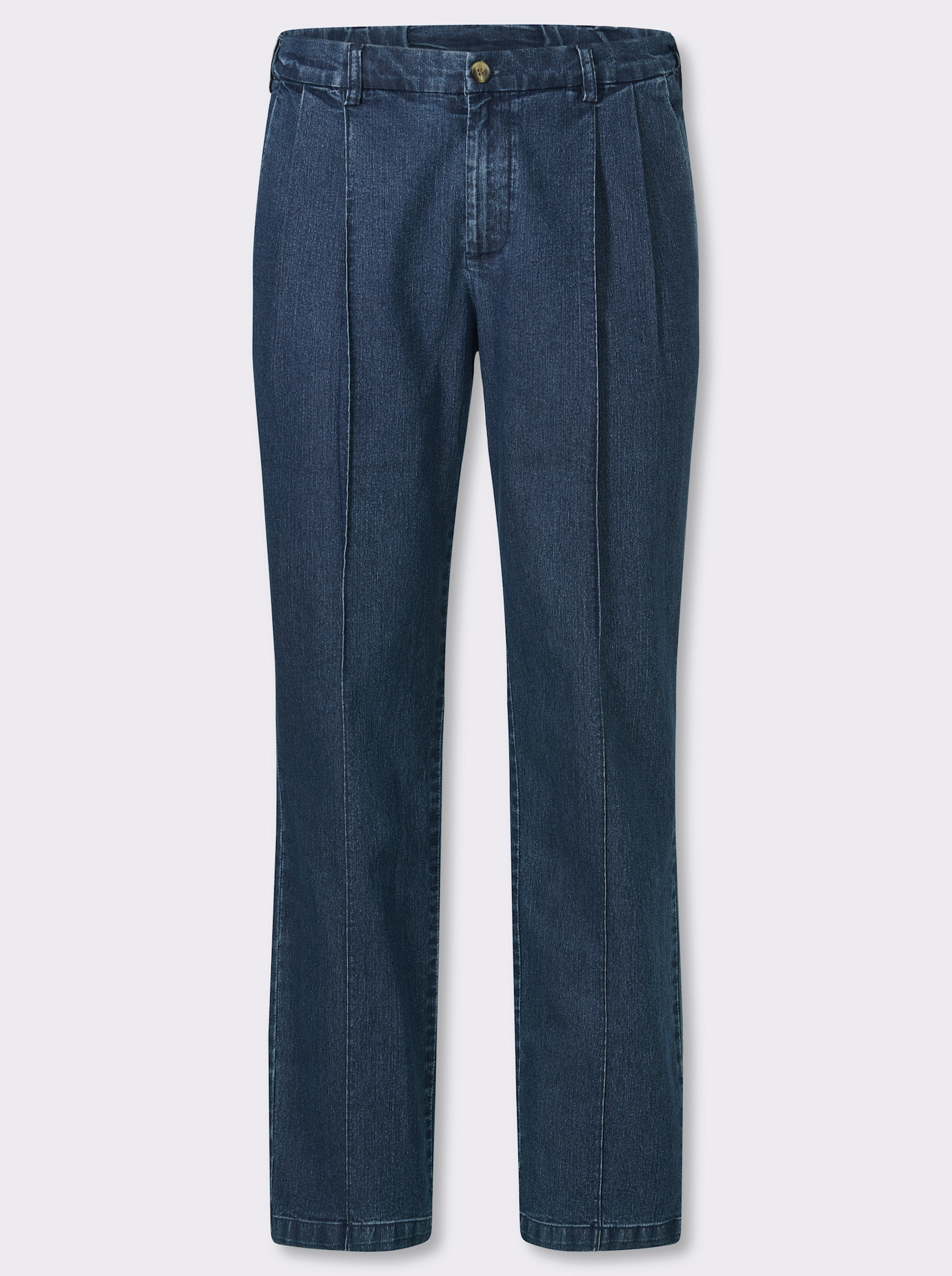 Marco Donati Jeans mit Bundfalten - blue-stone-washed
