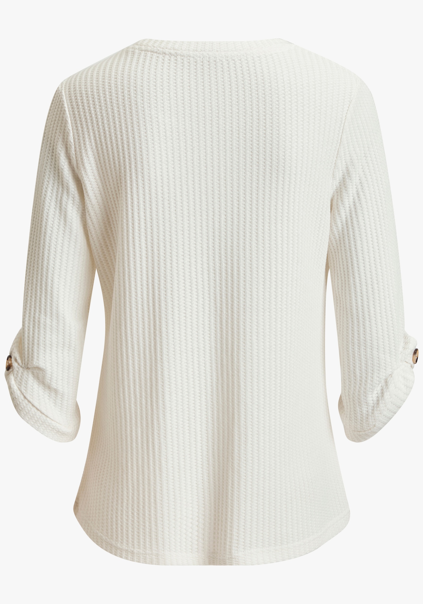 LASCANA 3/4-Arm-Shirt - creme