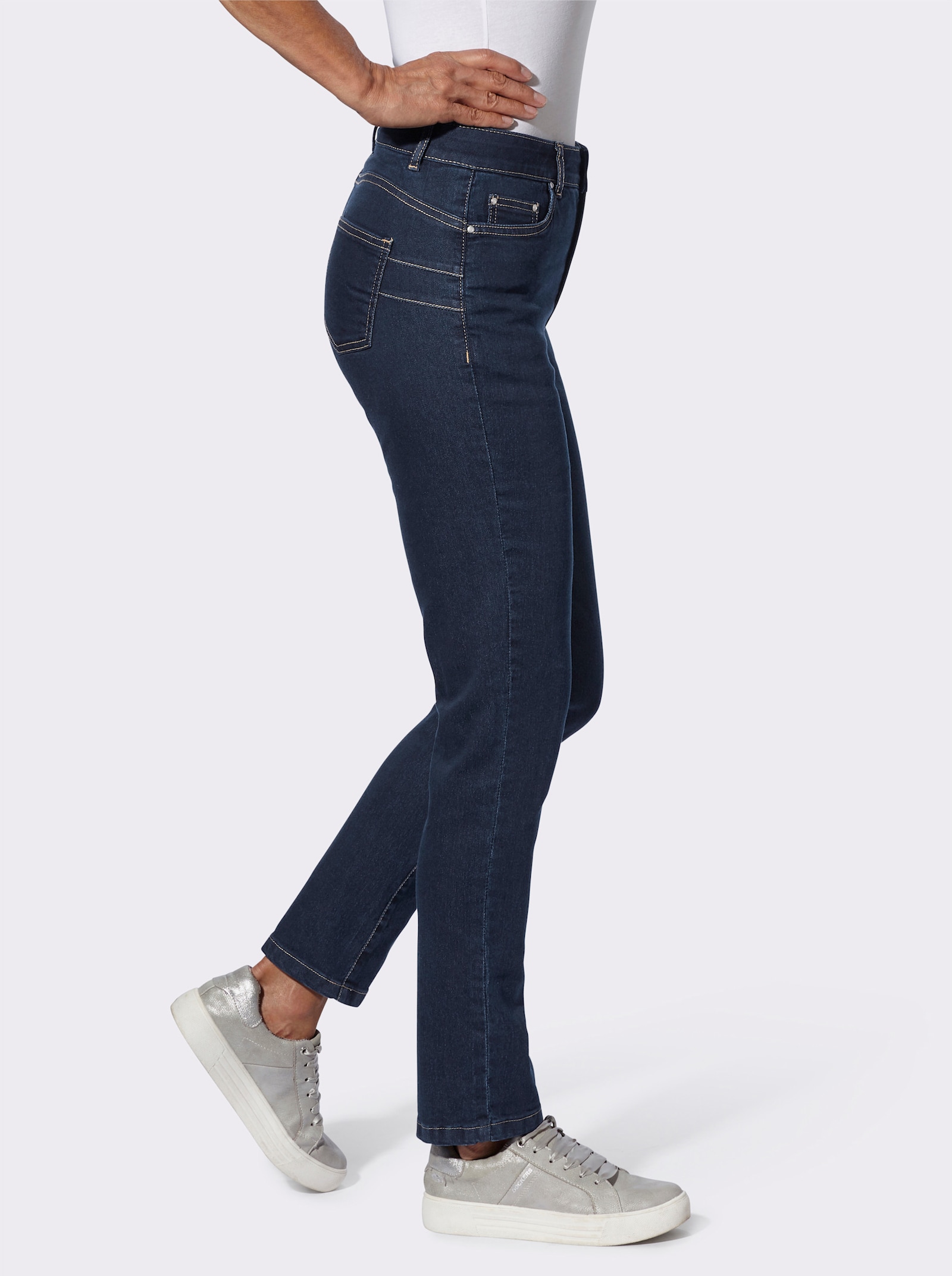 Jeans mit Push up-Effekt - dark blue