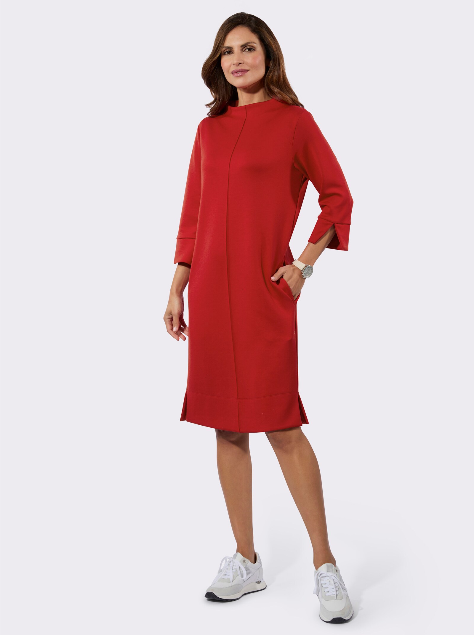 Jerseykleid - erdbeere