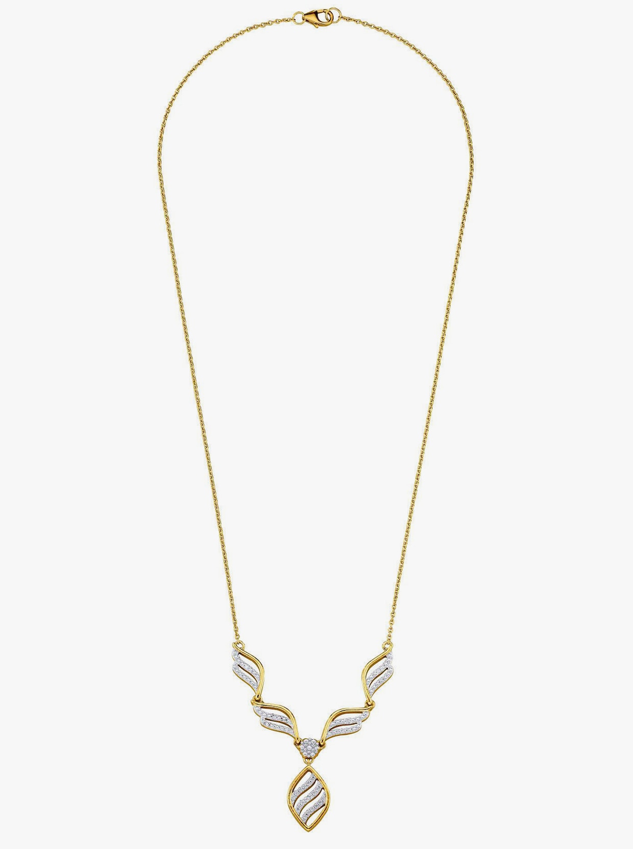 Collier - Zilver verguld 925