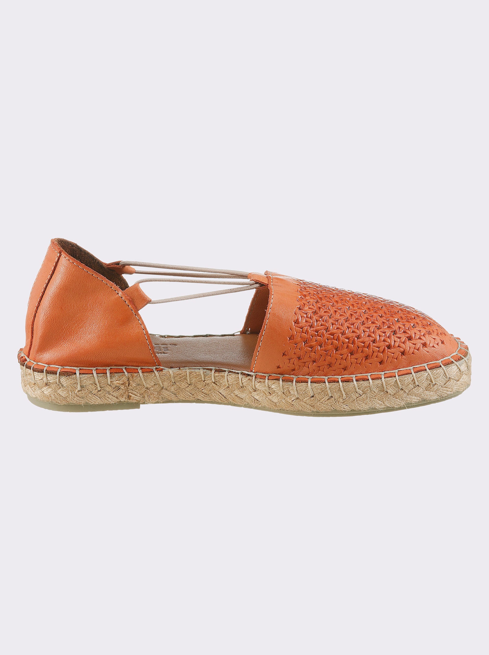 Gemini Slipper mit Gummizug - papaya