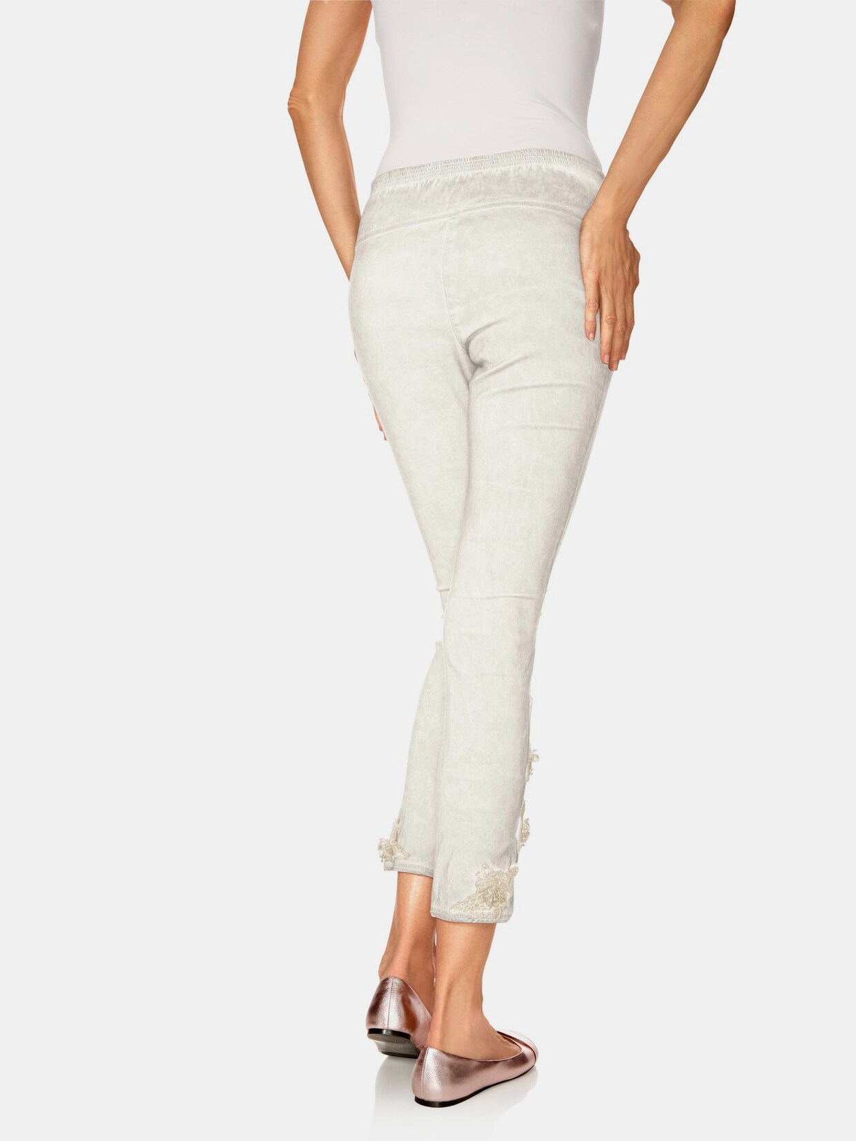 Ashley Brooke Legging - offwhite