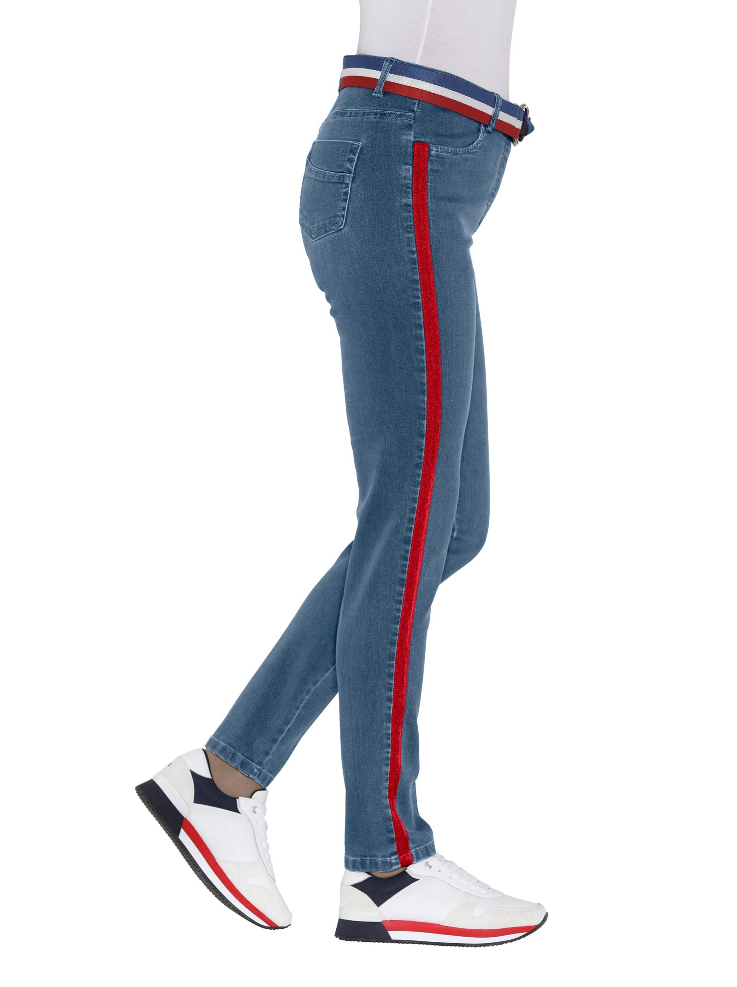 Jeans - blue-bleached