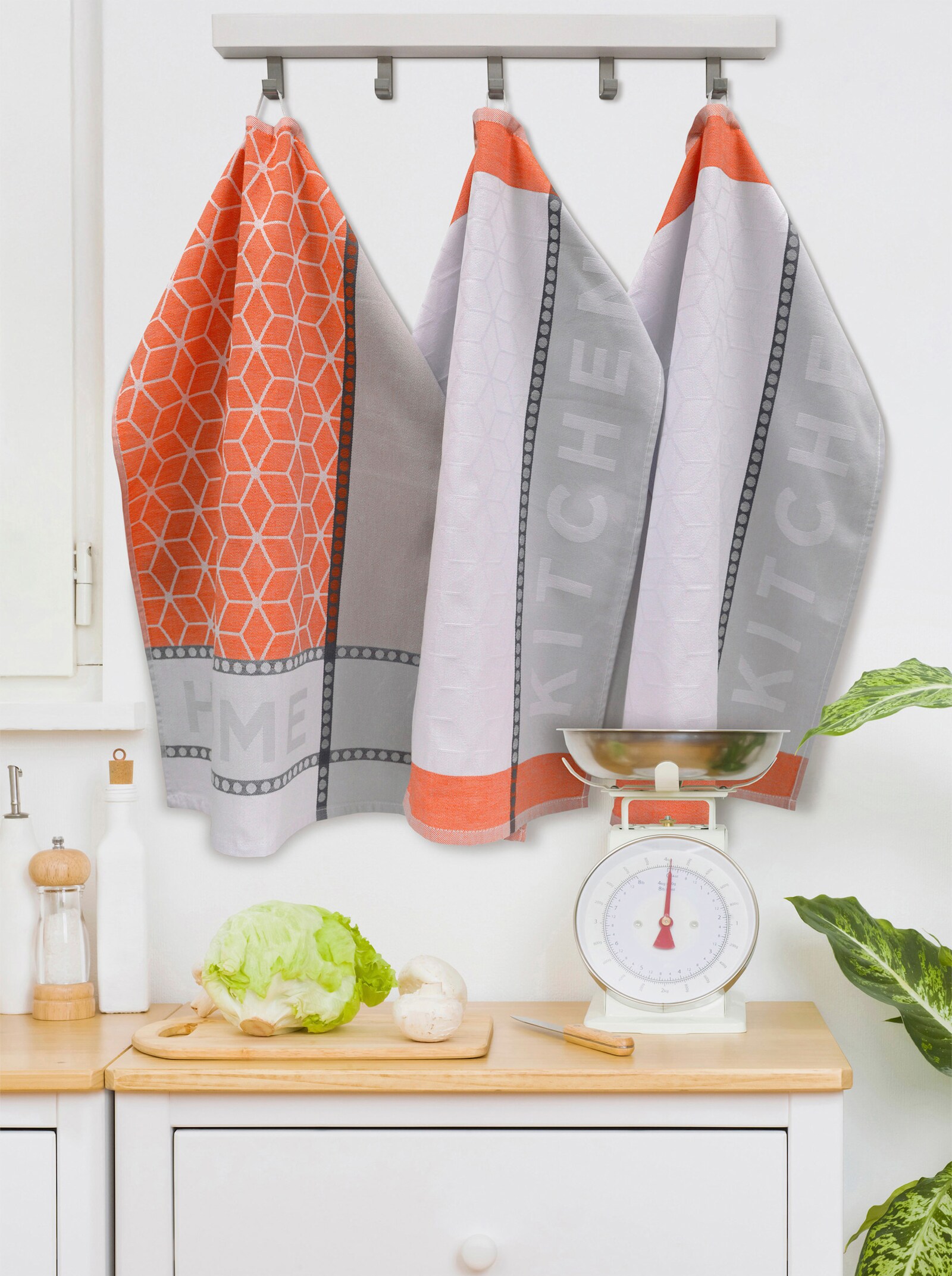 Geschirrtücher - koralle