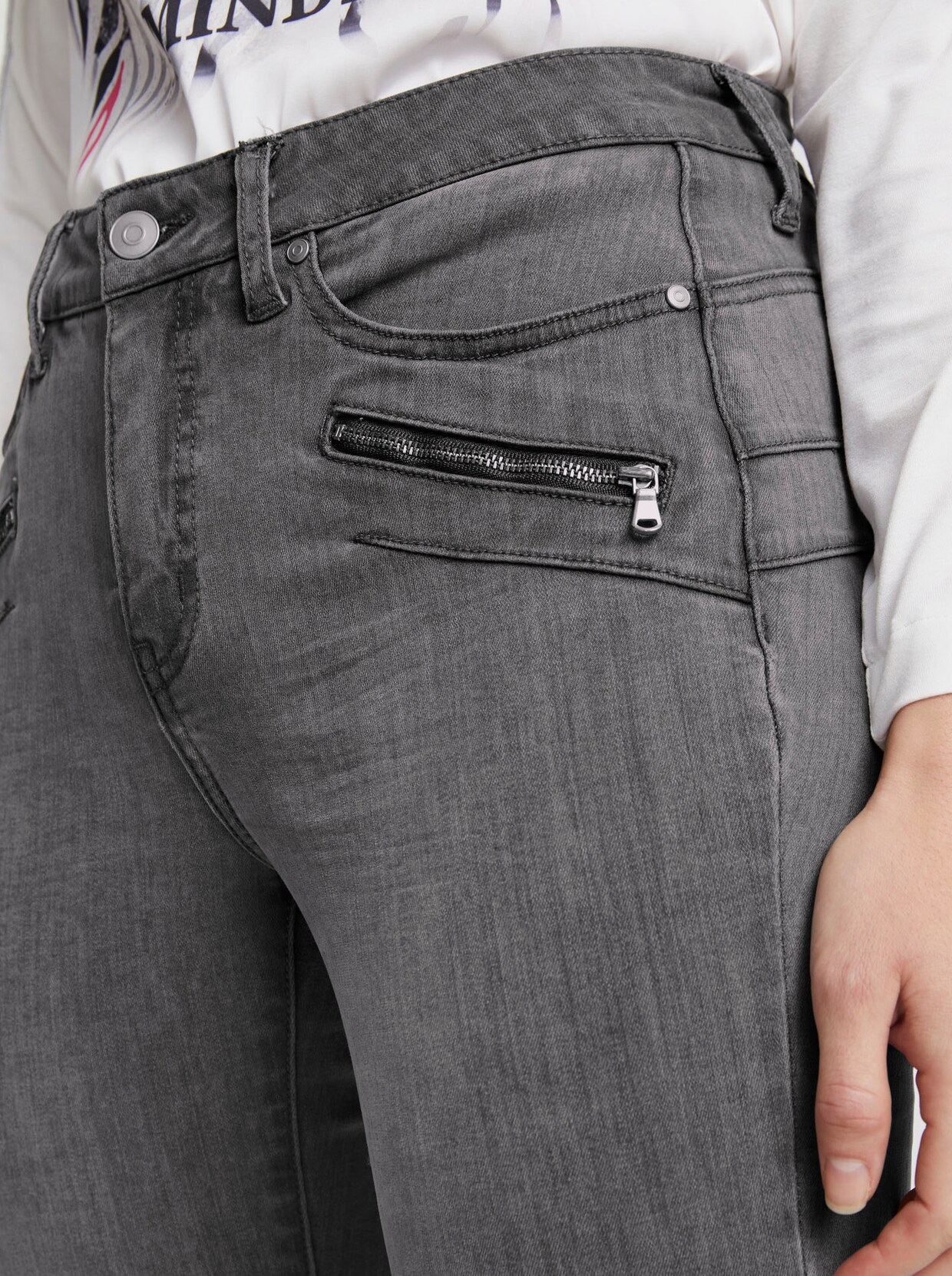 heine Skinny jeans - grey stone
