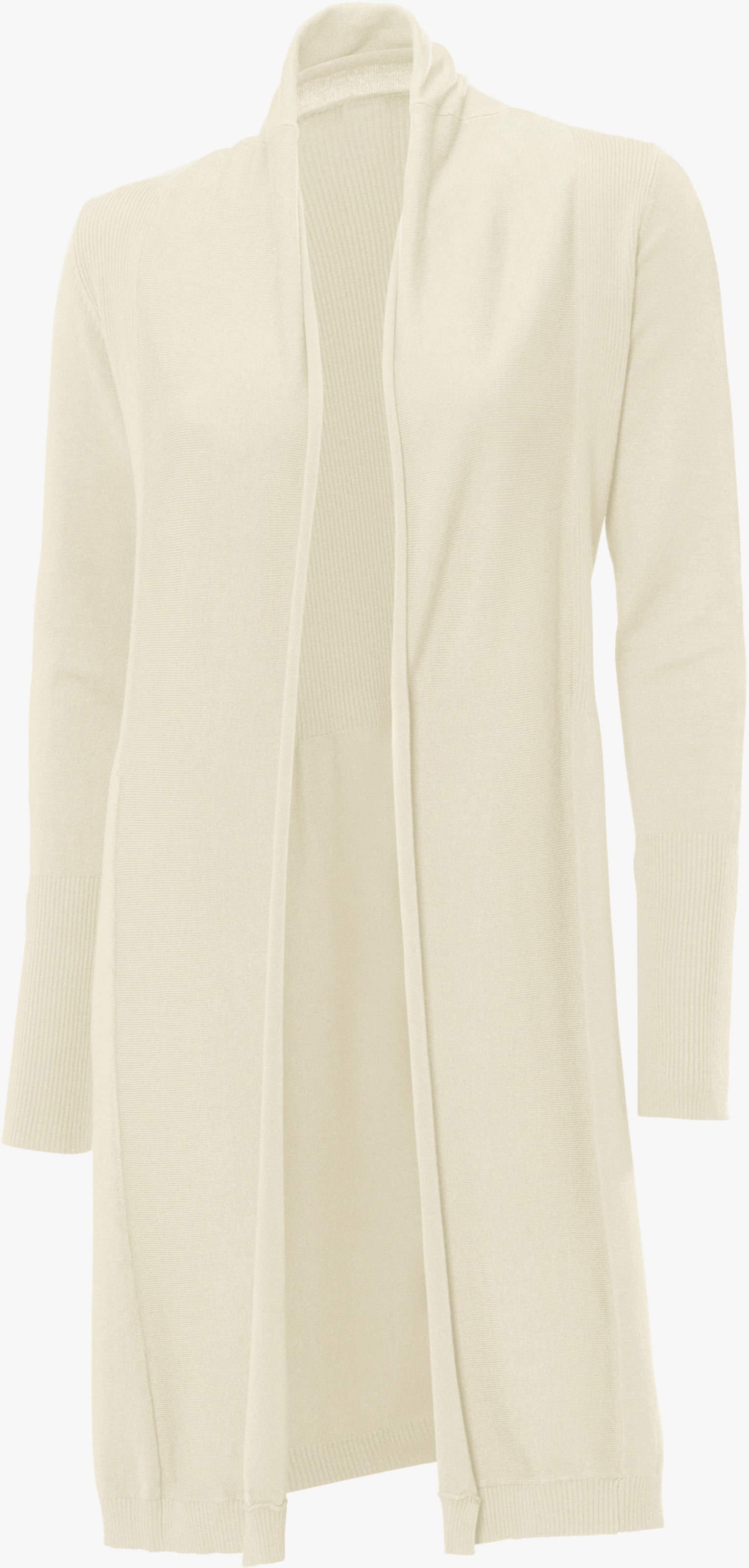 heine Longstrickjacke in geschmeidigem Feinstrick - ecru