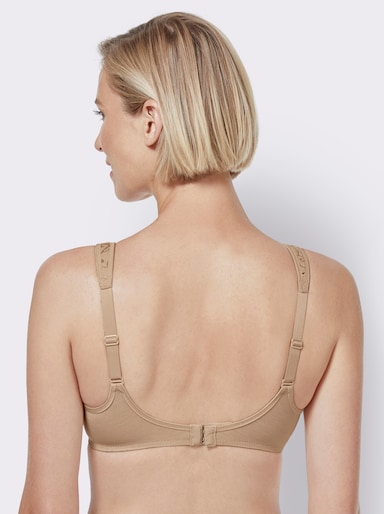 Triumph BH ohne Bügel mit vorgeformten Cups - elfenbein