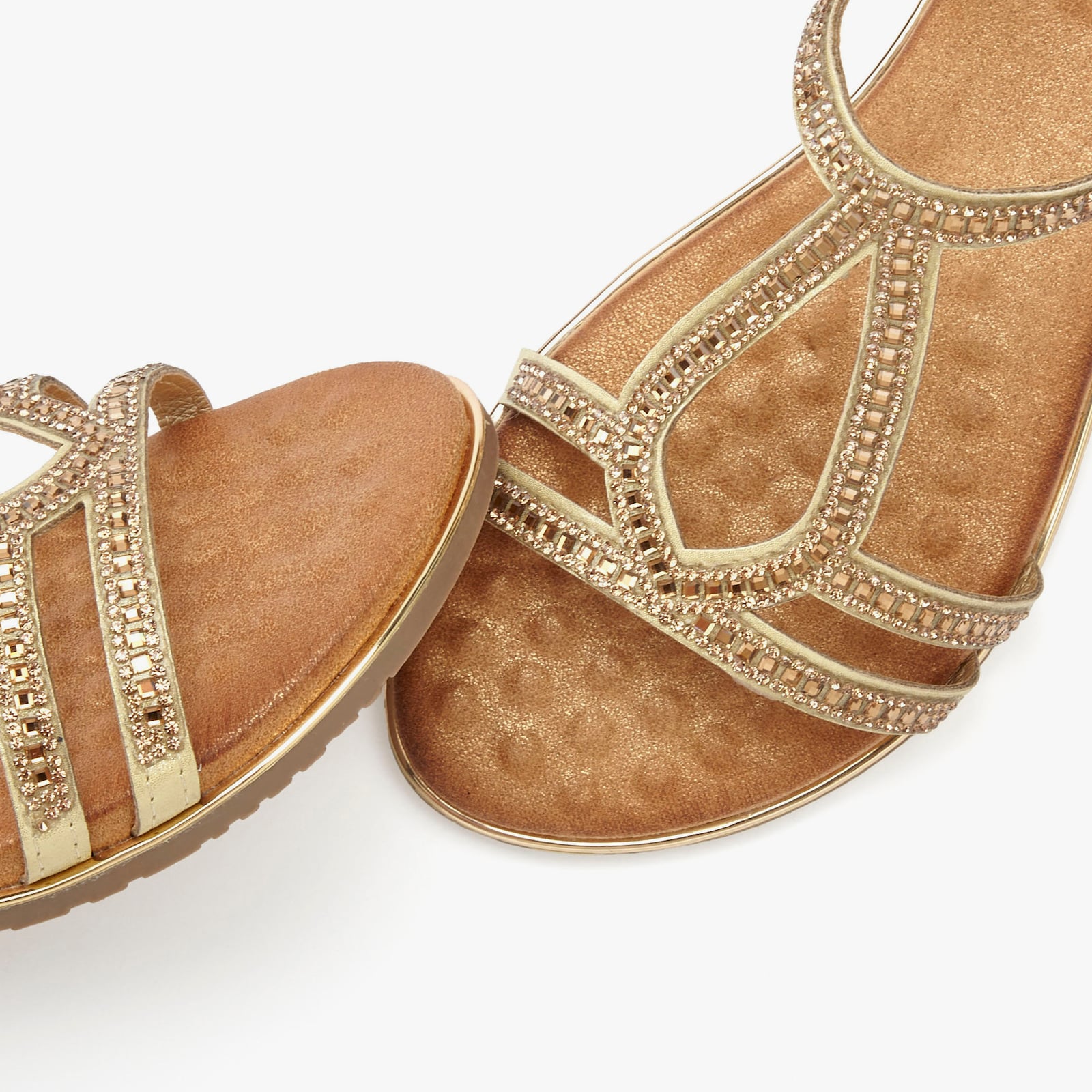 Vivance Sandale - goldfarben