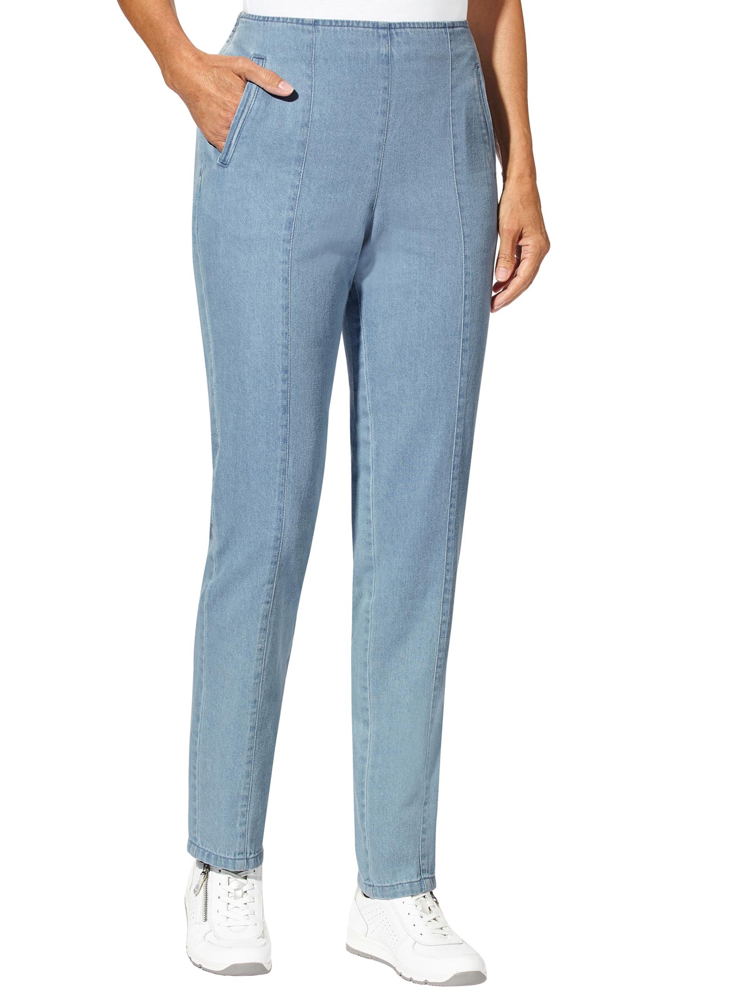 Jeans - blue-bleached