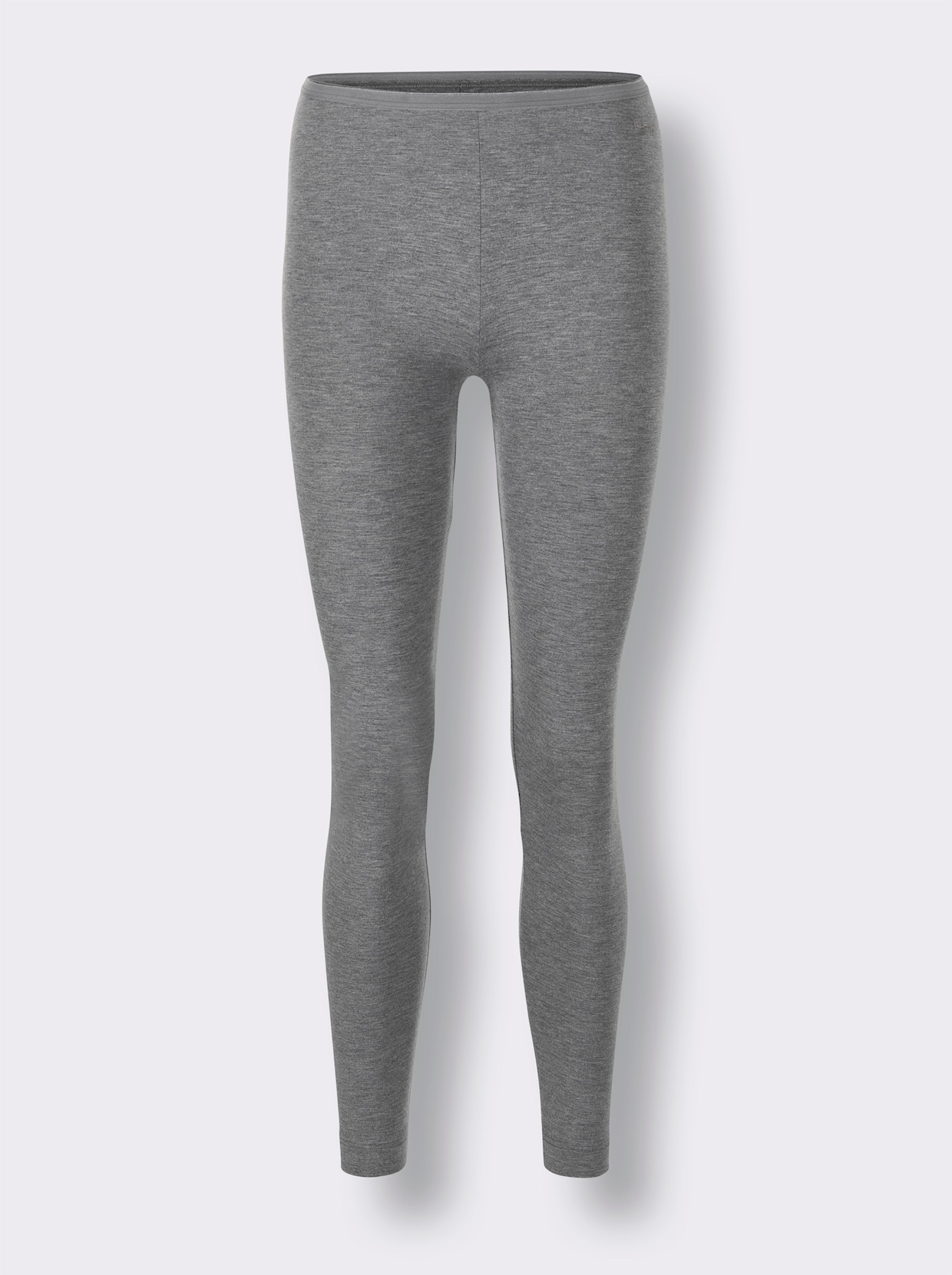 Leggings - grau-meliert