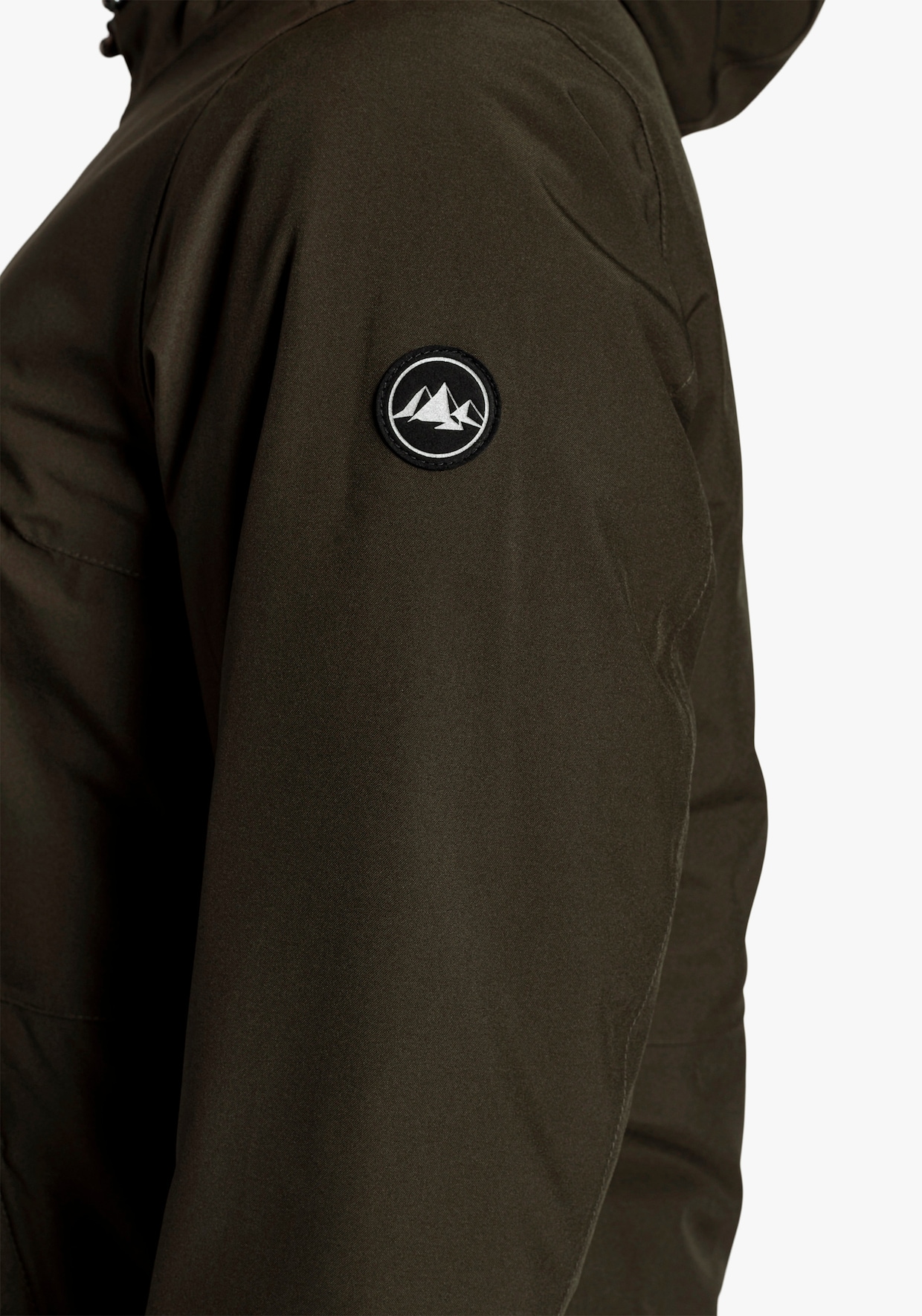 Funktionsparka - dark khaki