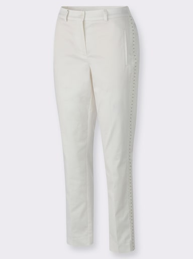 Stoffhose - ecru