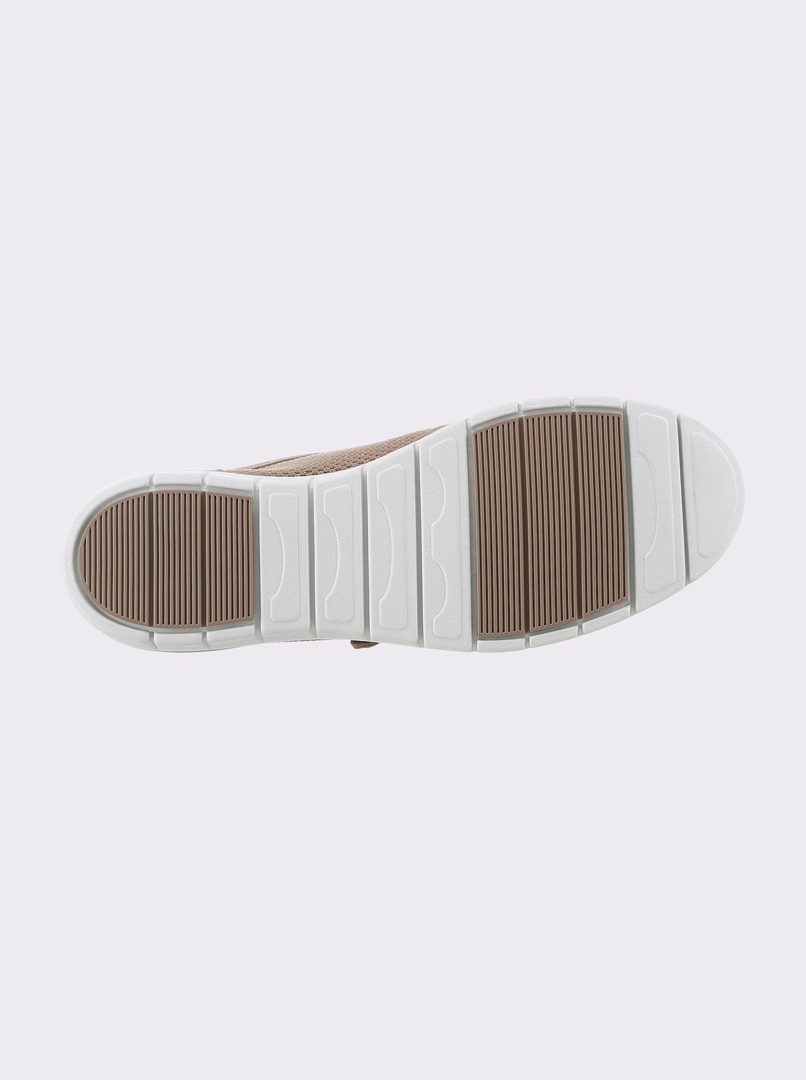 Caprice Sneaker mit seitlichem Reißverschluss - schoko