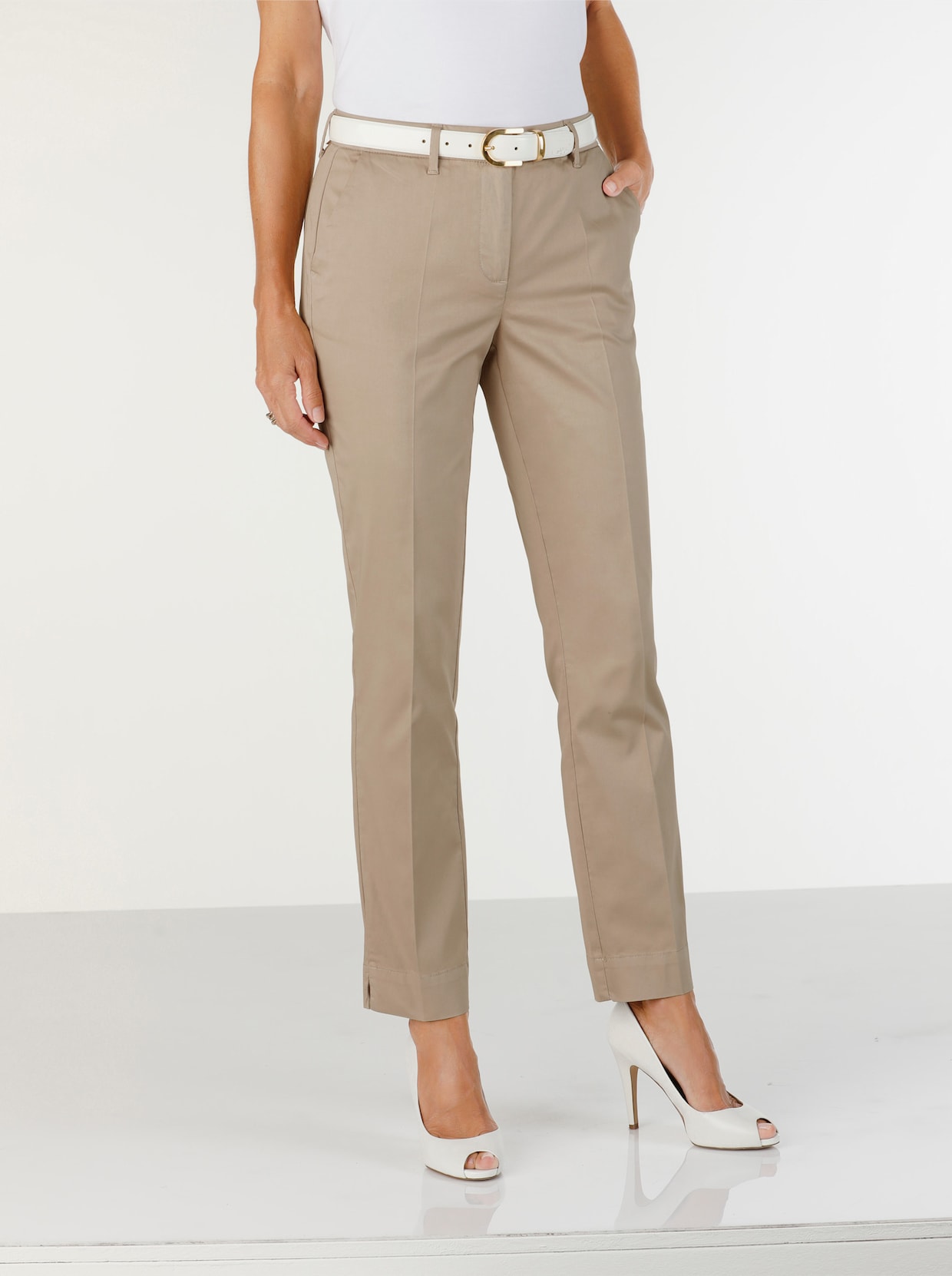 Broek - beige