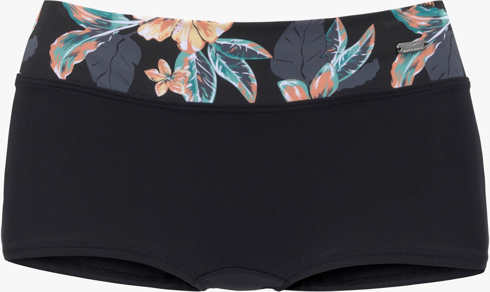 Venice Beach Bikini-Hotpants - schwarz-bedruckt