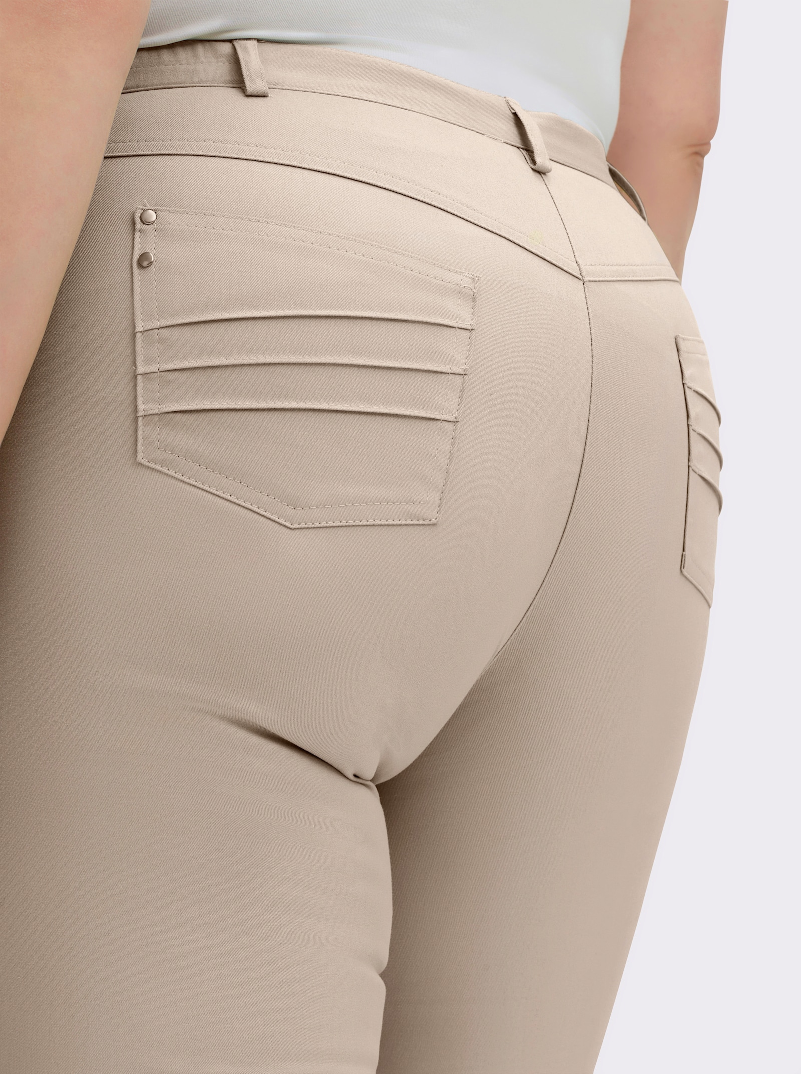 Cosma Funktionshose schmutzabweisend und knitterarm - stein