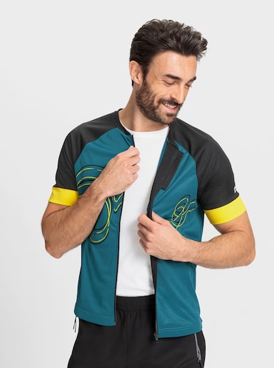 Catamaran Sports Funktionsshirt mit verlängertem Rückenteil - topas