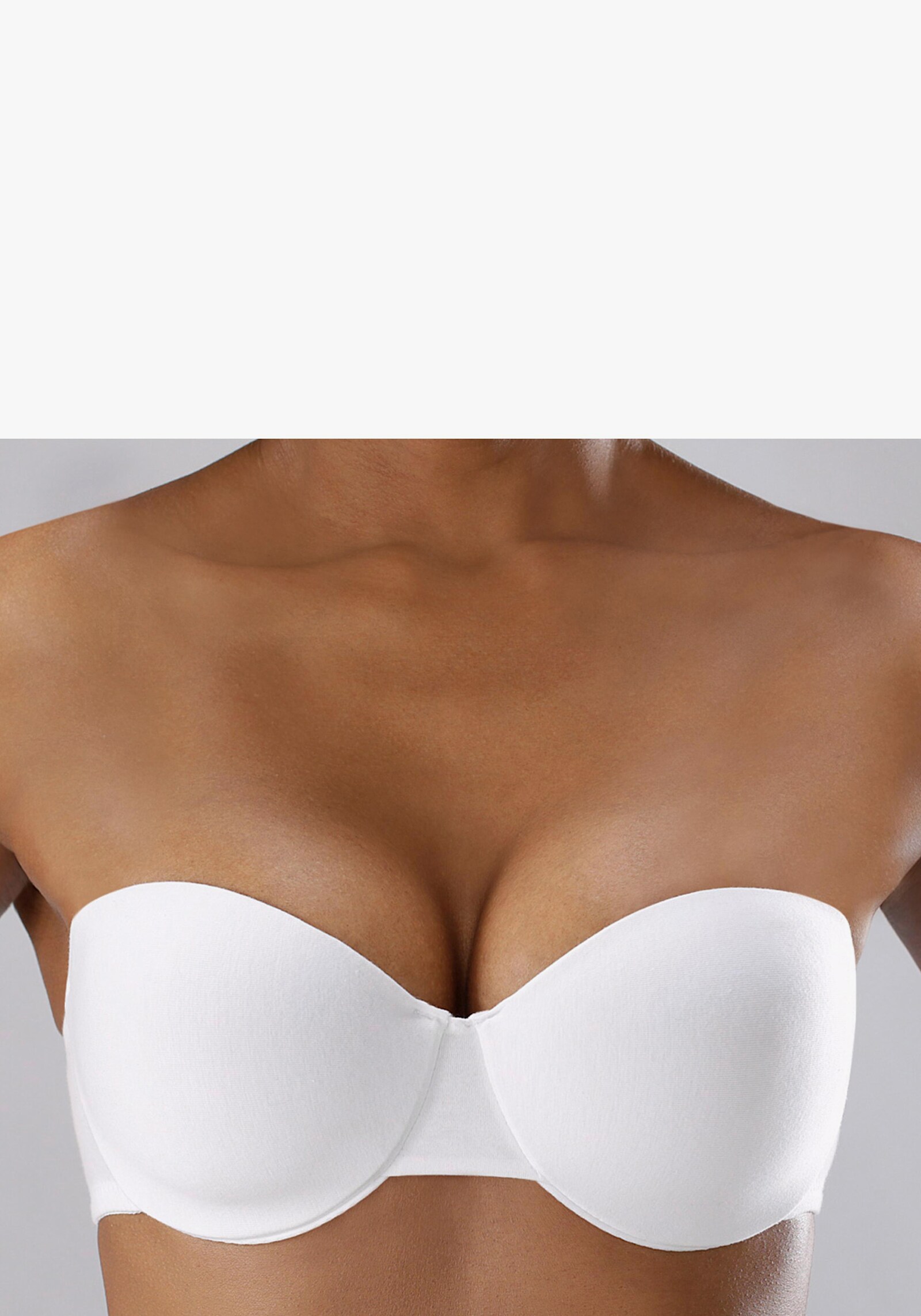 petite fleur Soutien-gorge coques - caramel + blanc