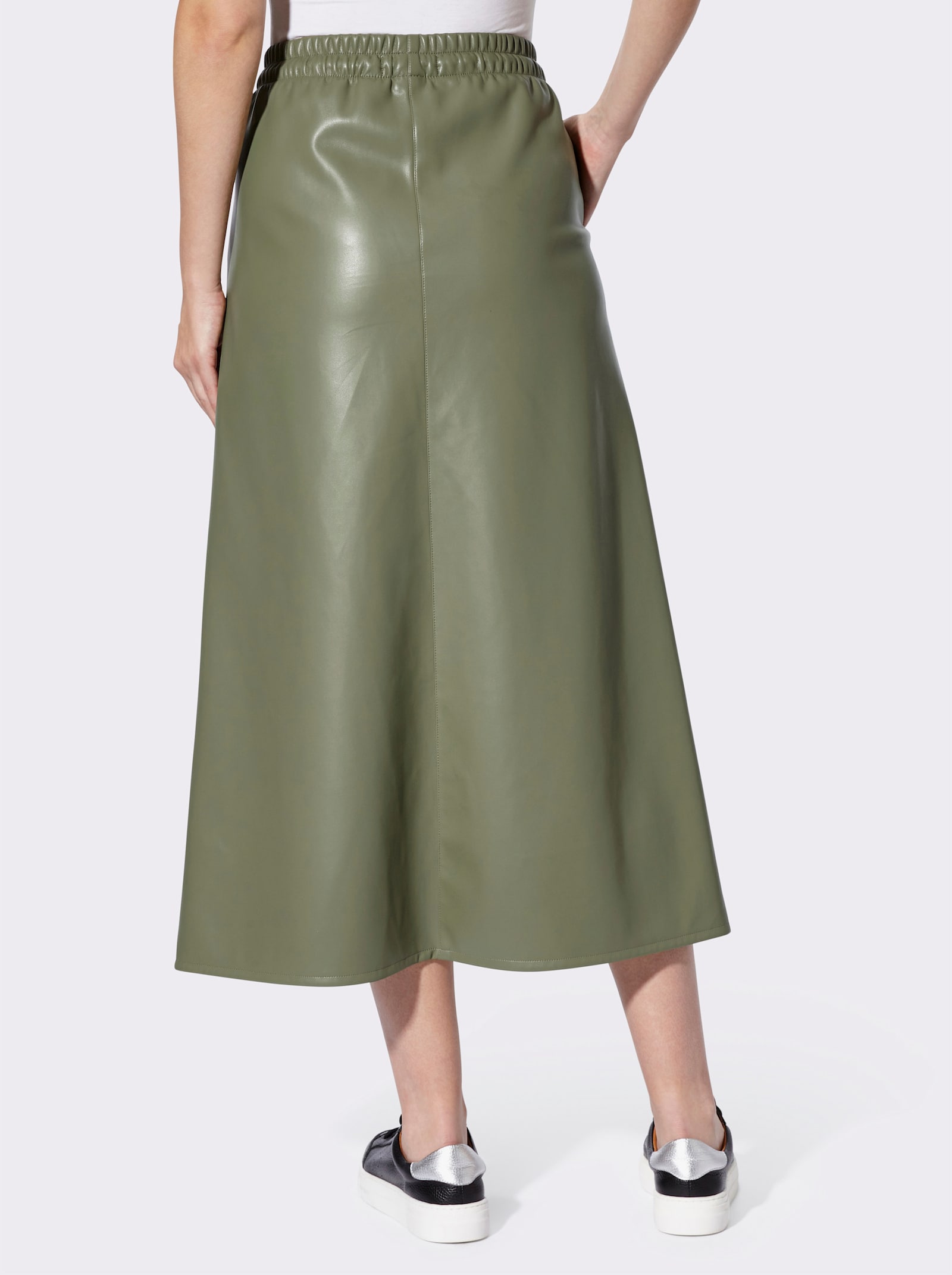 heine Maxirock Mit Rundum-Dehnbund - khaki