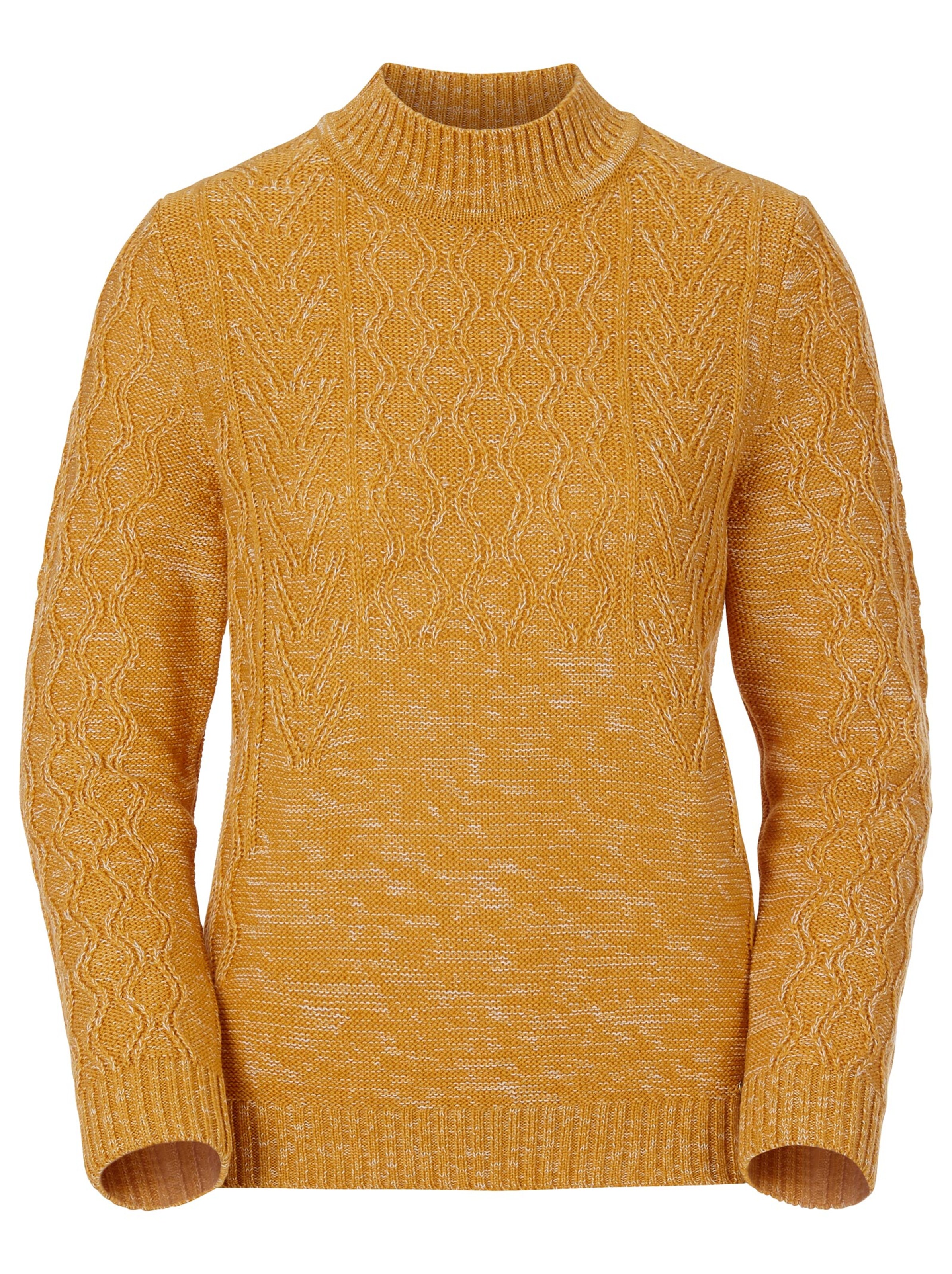 Collection L Pullover - curry-meliert