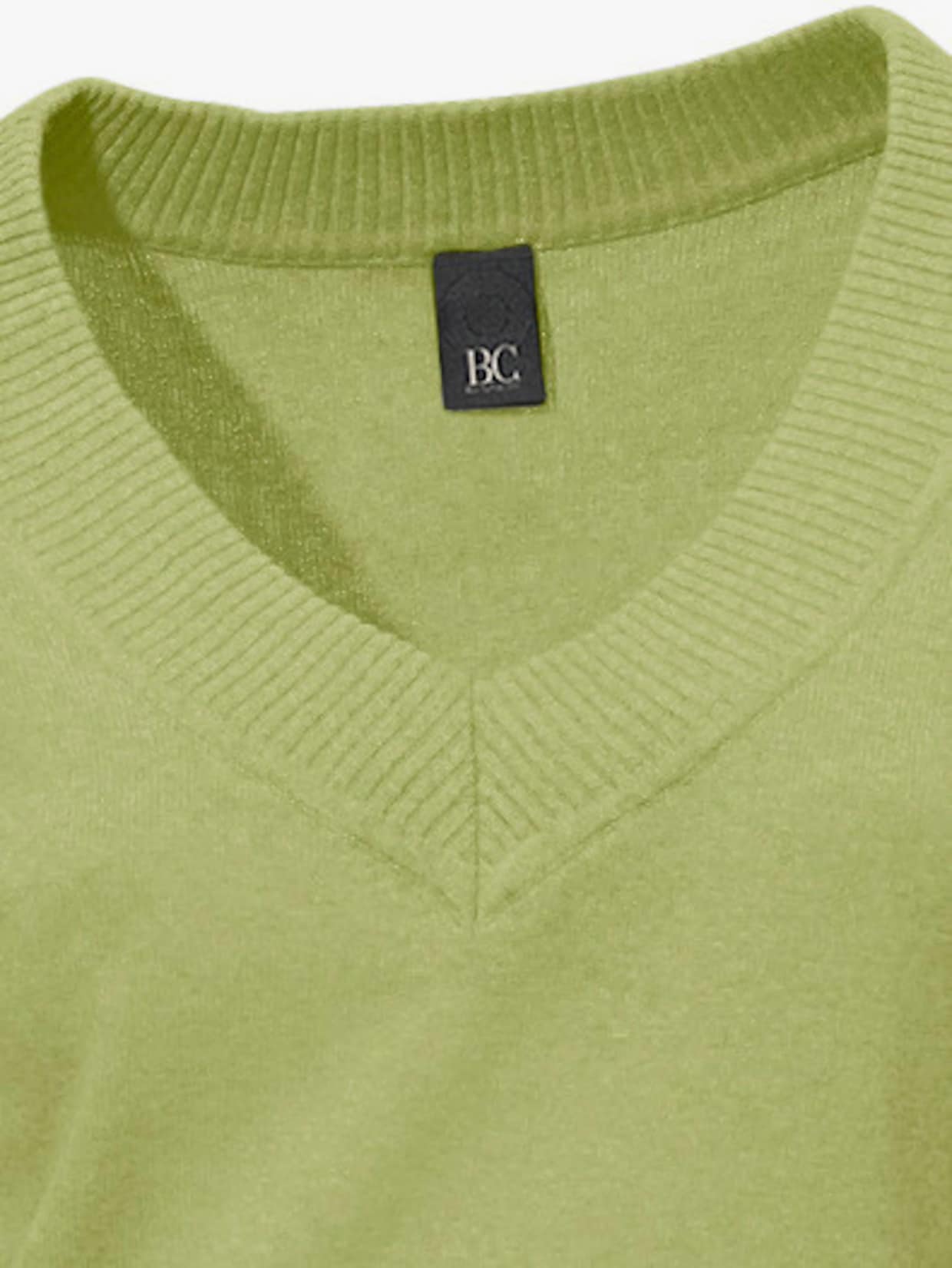 heine V-Pullover - kiwi