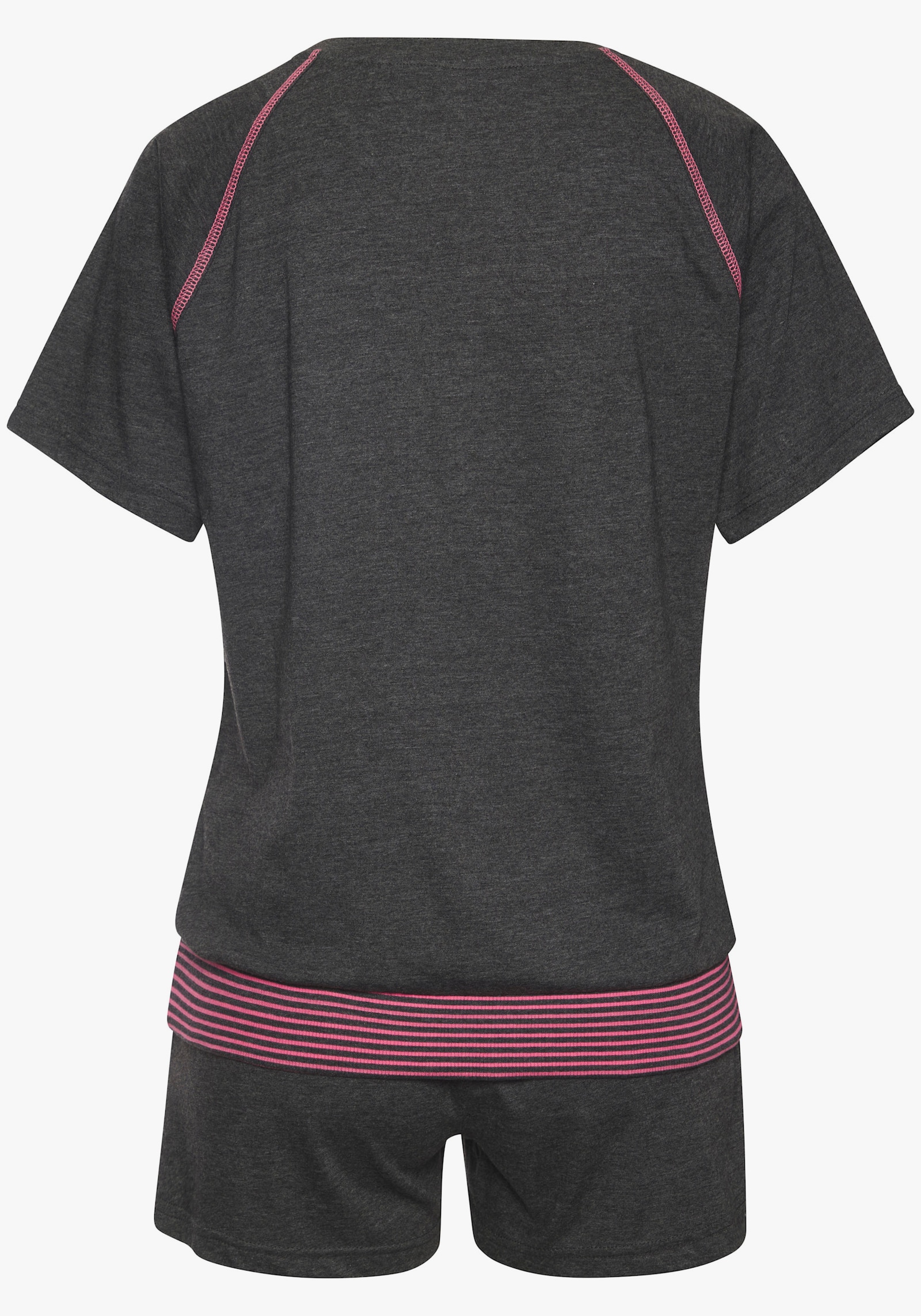 Vivance Dreams Pyjama court - anthracite chiné